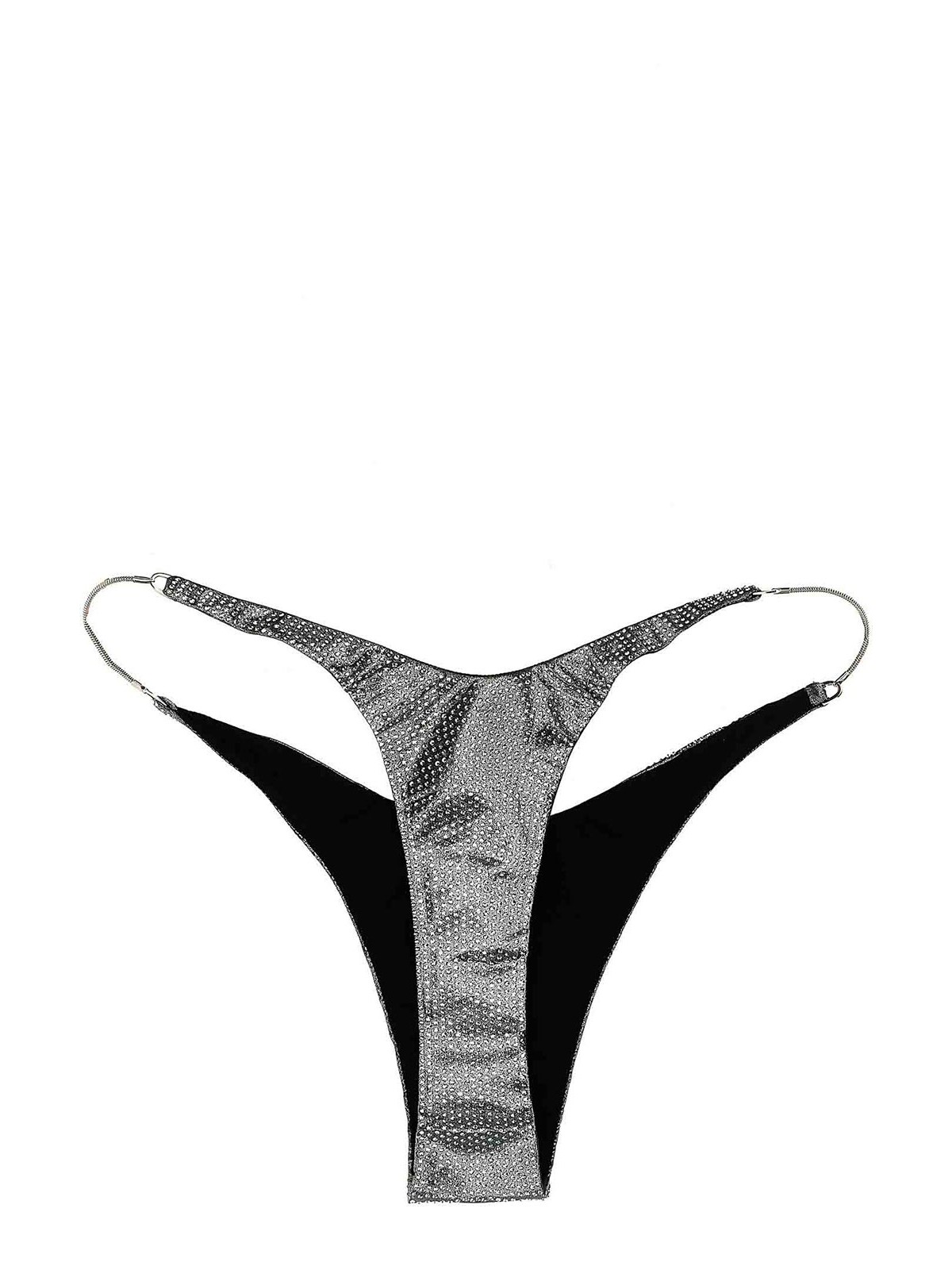 Shop Mugler Bikini - Gris In Grey