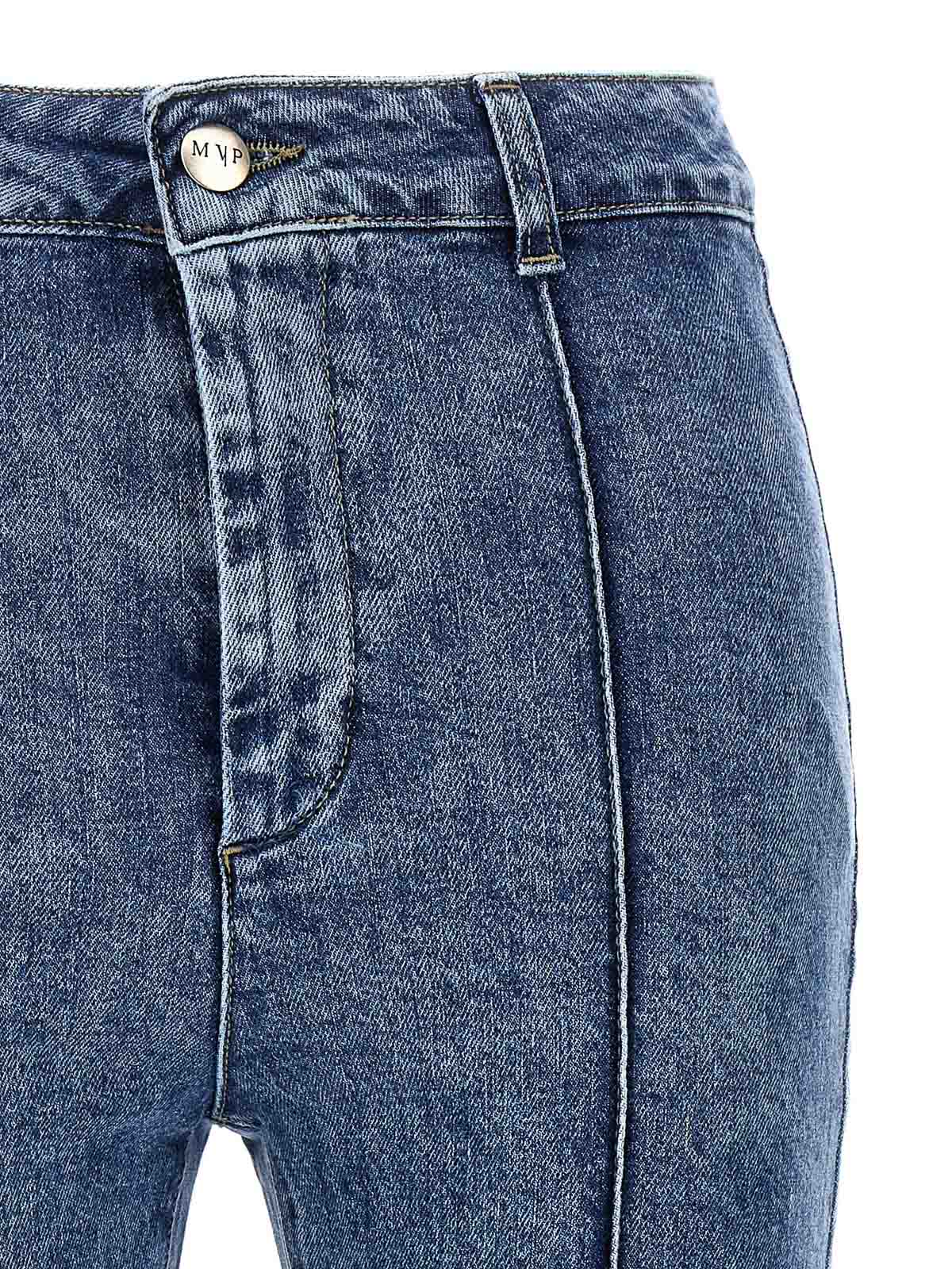 Shop Mvp Wardrobe Bonnet Jeans In Blue