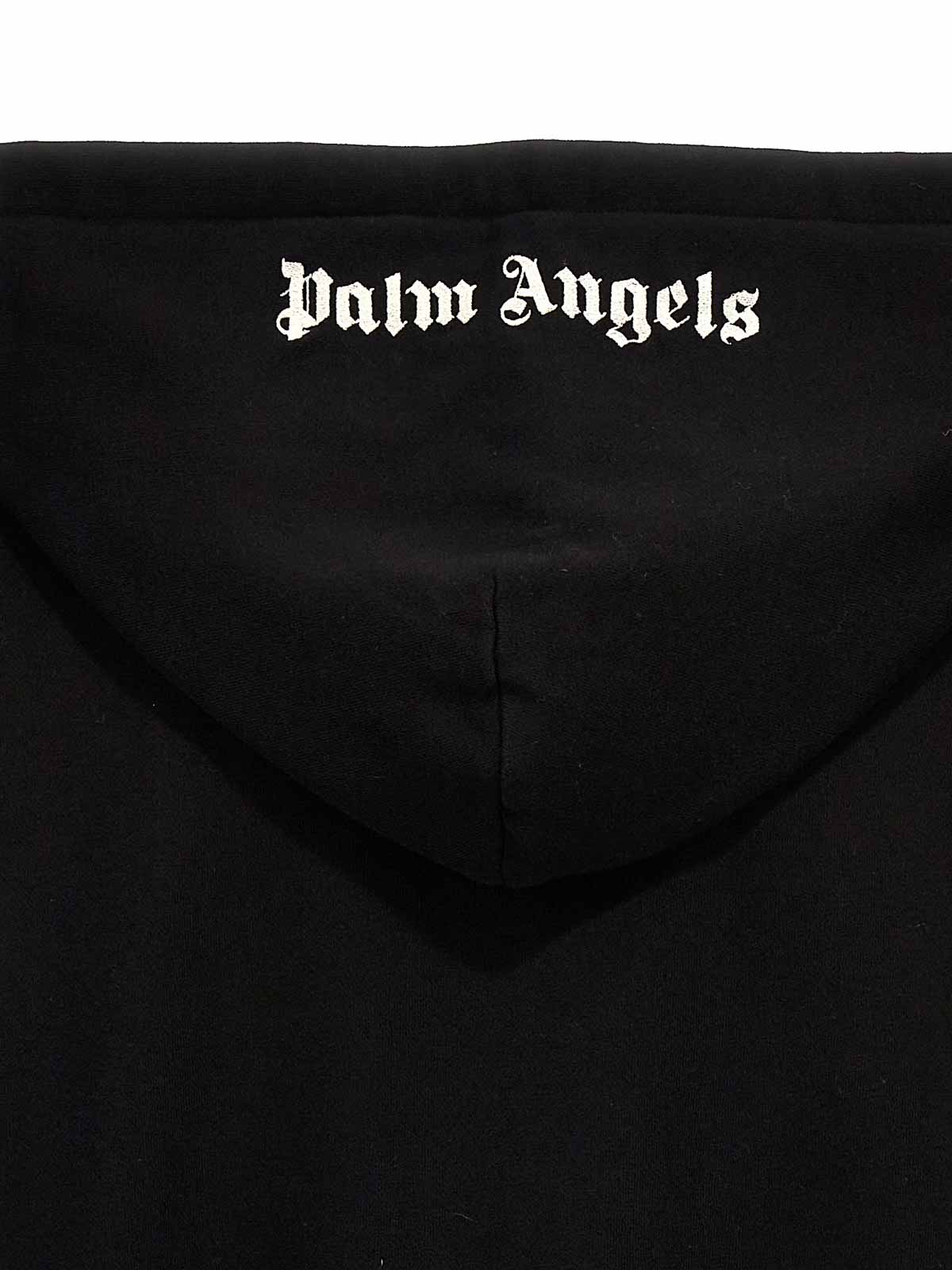 Shop Palm Angels Sudadera - Negro In Black