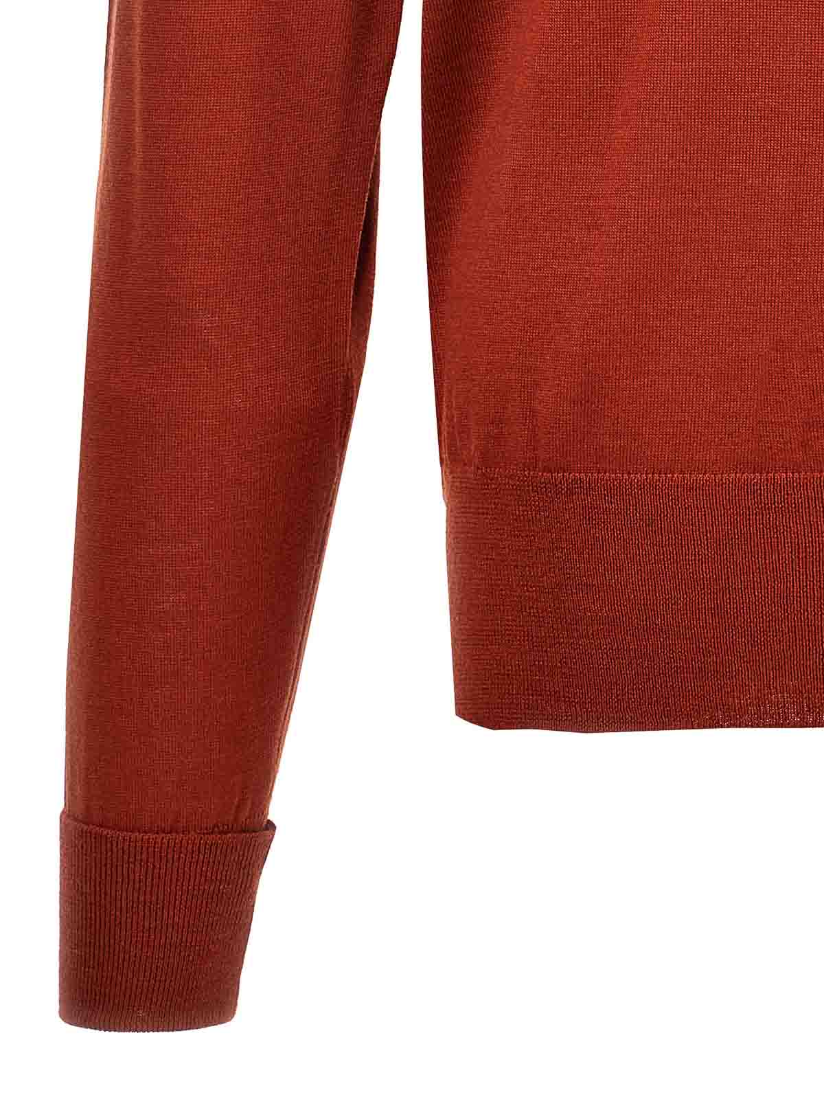 Shop Pt Torino Merino Wool Sweater In Red