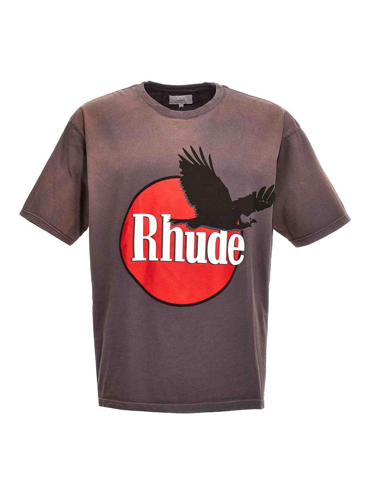 Rhude eagle logo t-shirt - Brown - Men|RHPF23TT040126751675