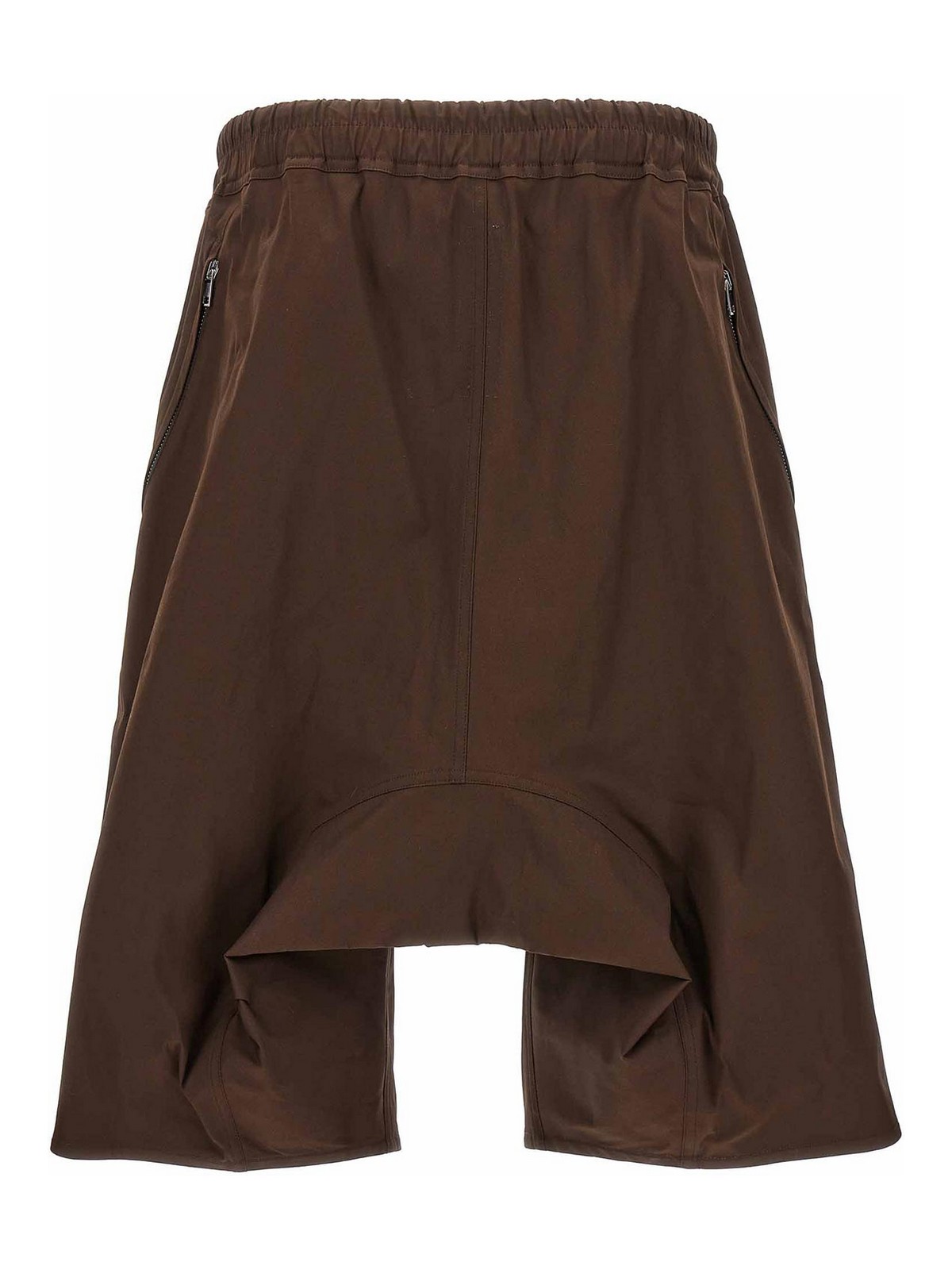 Rick Owens Bermuda basket swingers - Brown - Men|RU02C7383TE04