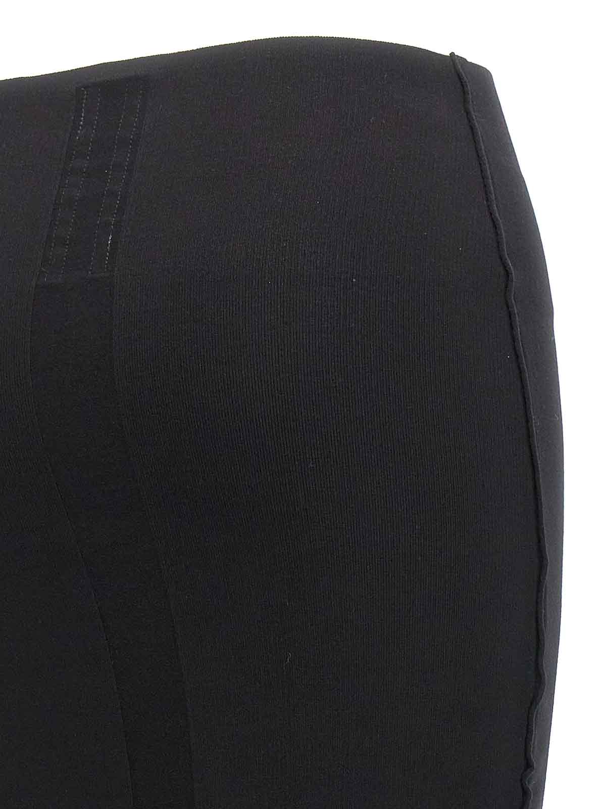 Shop Rick Owens Theresa Midi Skirt In Black