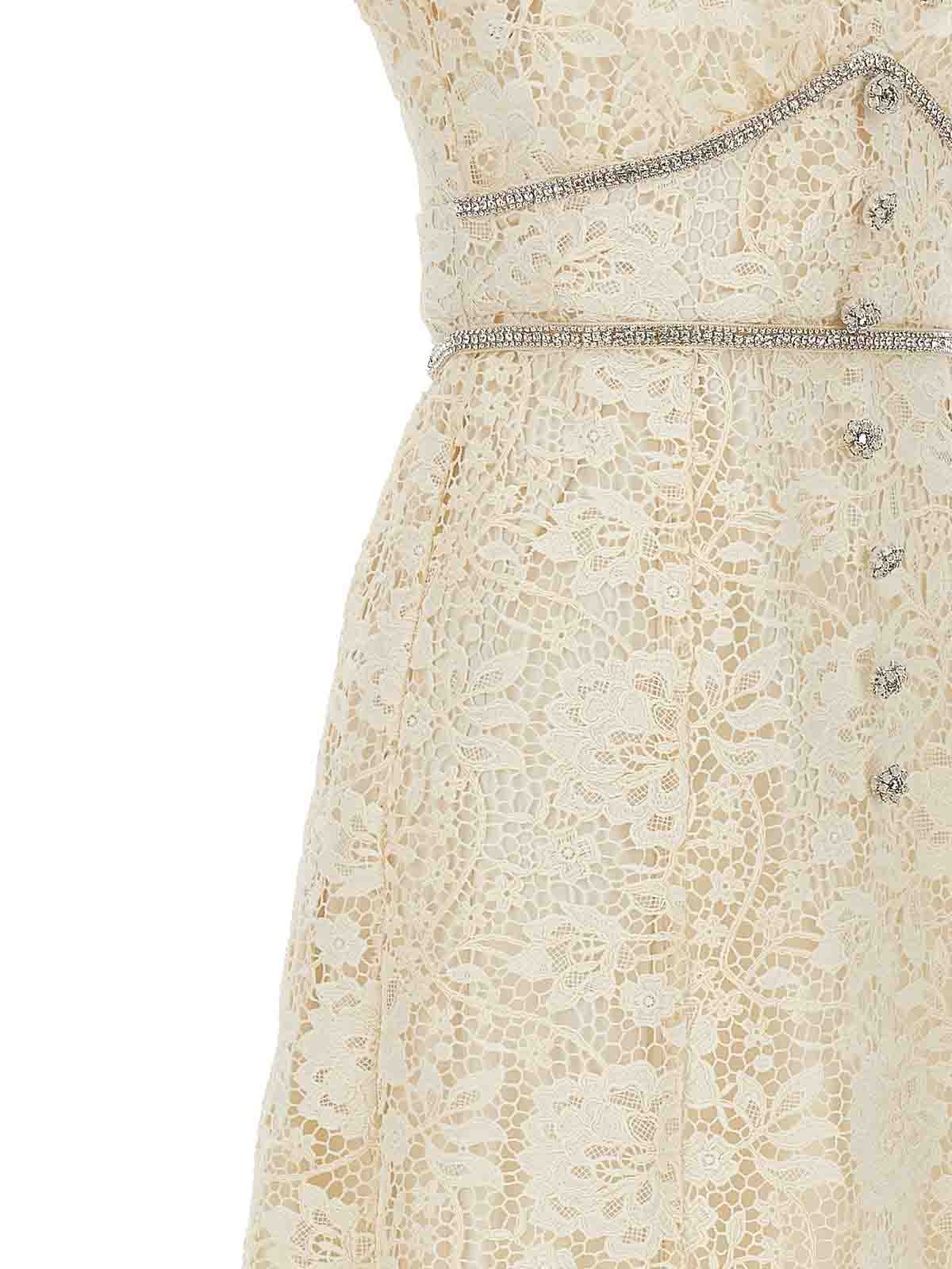 chinese dress ladies Self Portrait Women's Cream Soft Knit Bow Mini Dress, Cream, Off White, XS  at Amazon Women's Clothing store