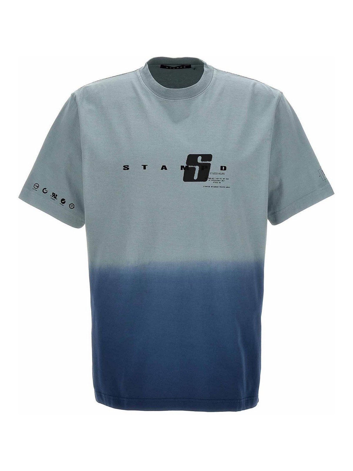 Shop Stampd Camiseta - Azul Claro In Light Blue