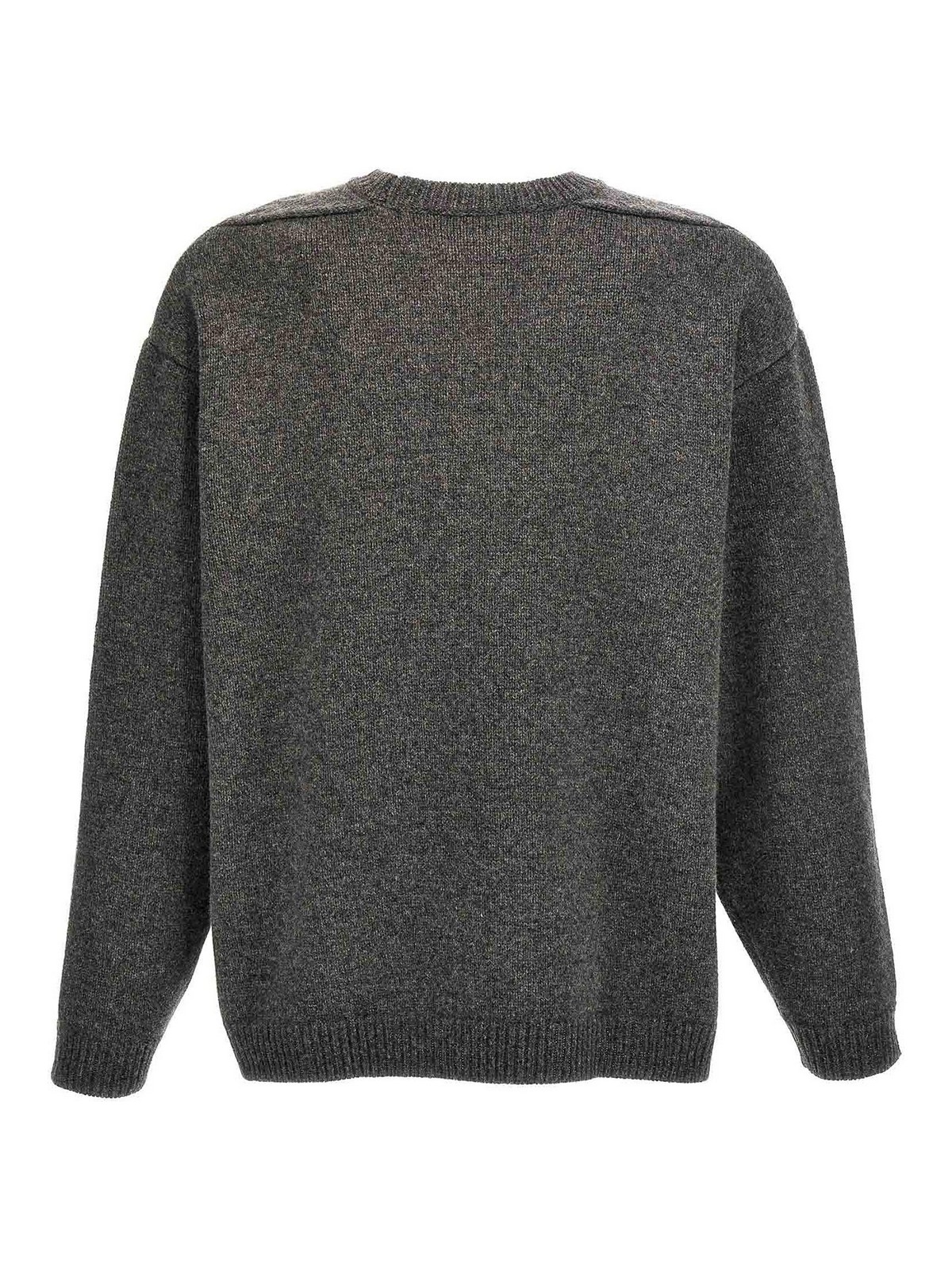 Studio Nicholson hemyl sweater - Grey - Men|HEMYLGRANITE