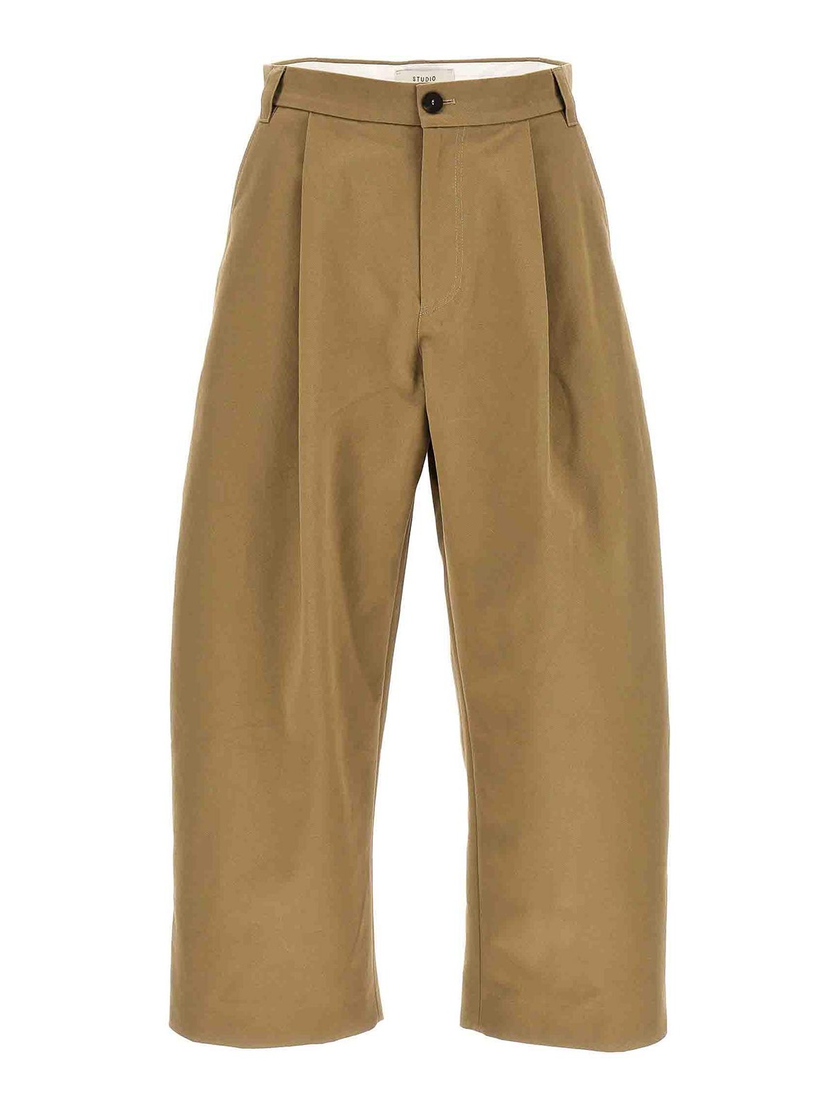 Trousers Shorts Studio Nicholson - Volume pants - SORTETAN