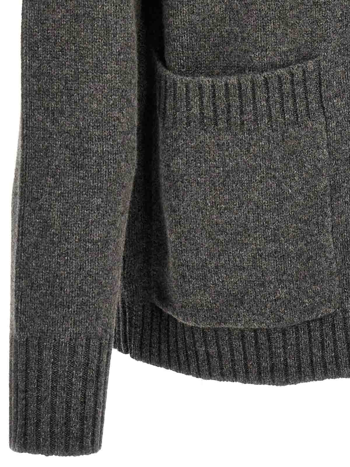 Studio Nicholson sen cardigan - Grey - Men|SENGRANITE