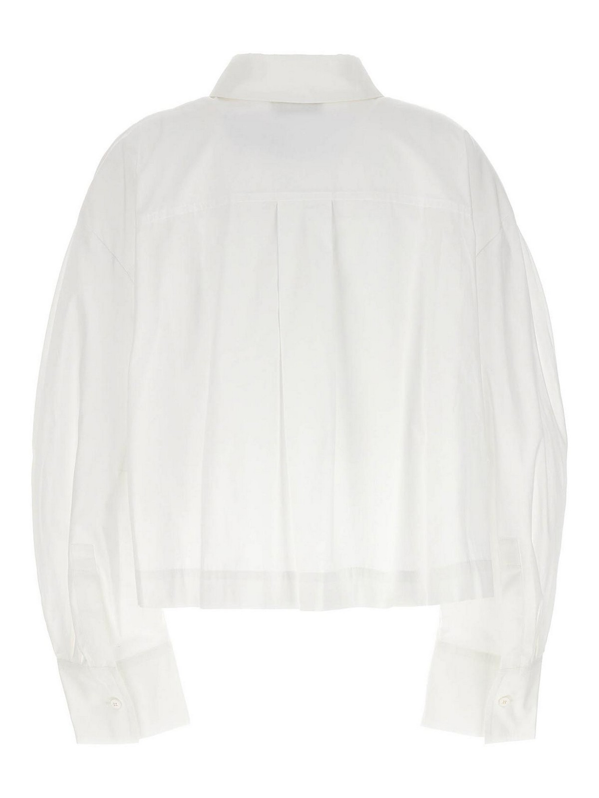 Shop Attico Jill Shirt In White