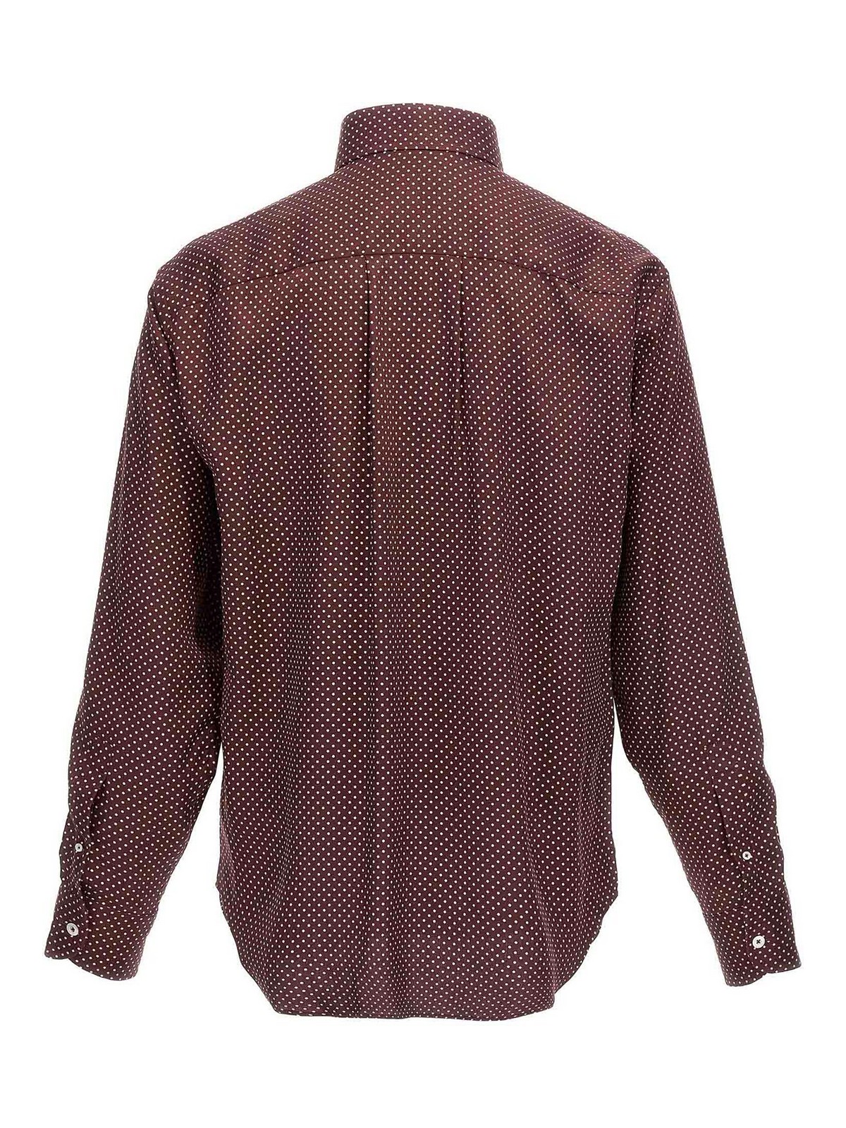 Tシャツ・カットソー TOM FORD SS25 Polka dot shirt (HRO003FMS044S25 XBKWH) 27487929_57332831_600.jpg