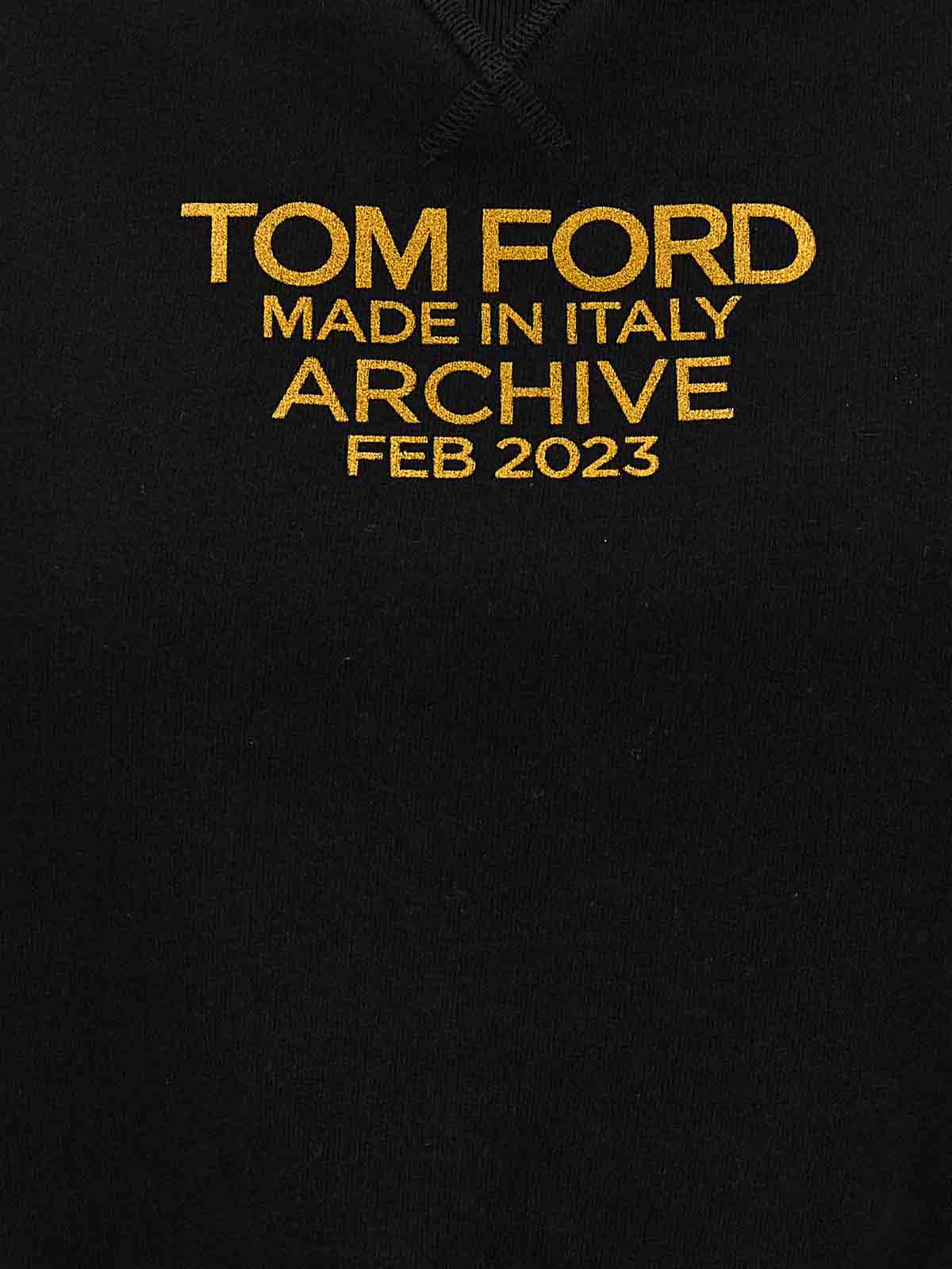 Tops & Tank tops Tom Ford - Logo print top - FLJ054FAX769XLBGO