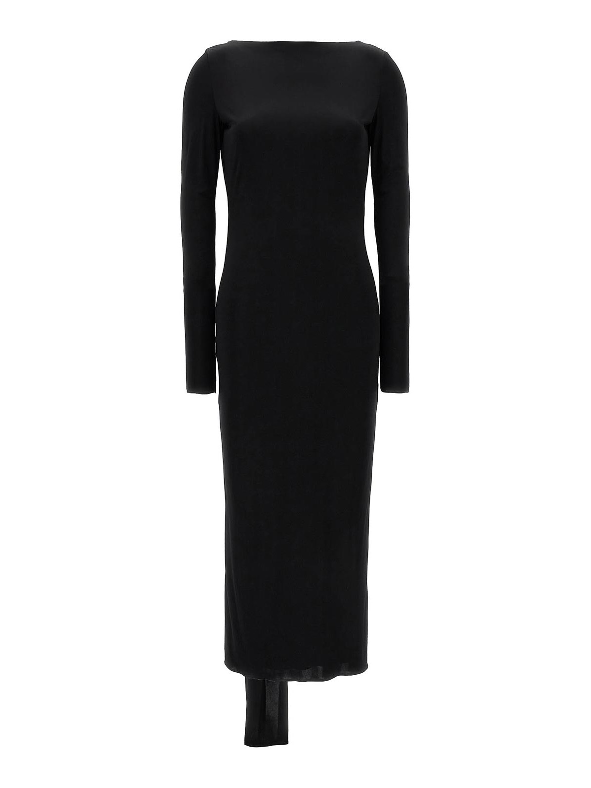 Shop Versace La Vacanza Capsule Long Dress In Black