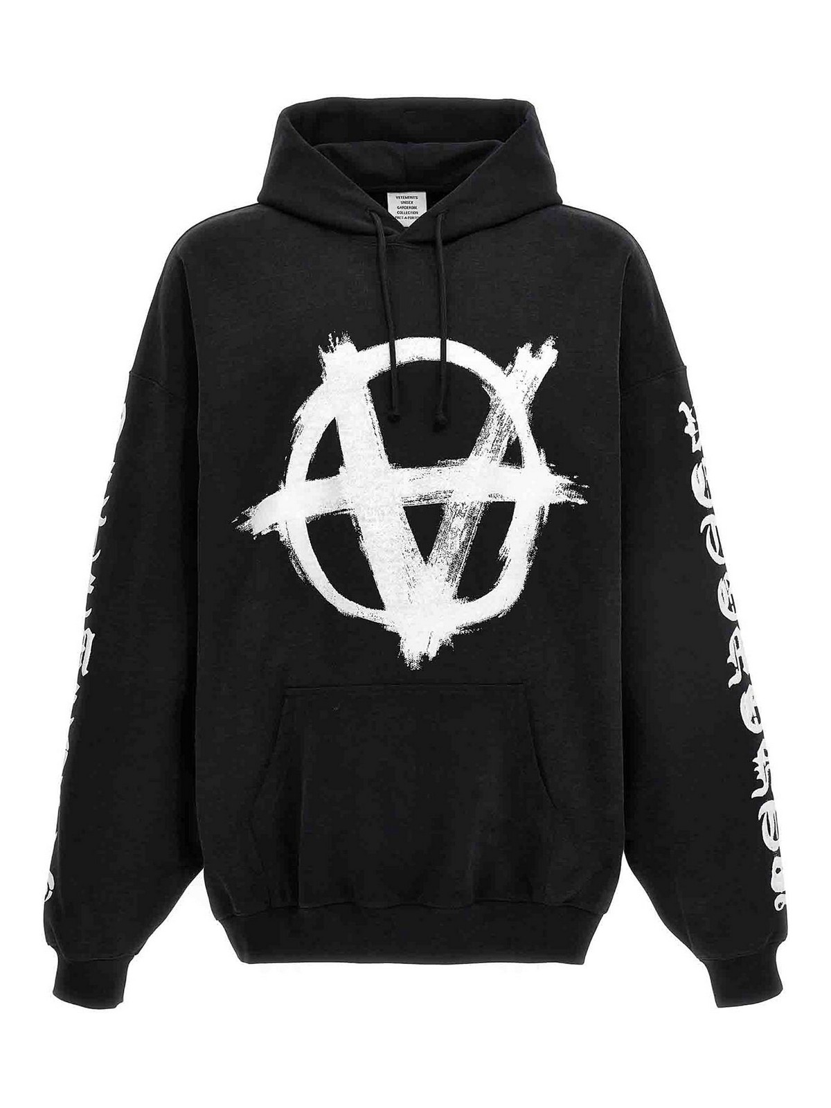 Sweatshirts & Sweaters Vetements - Reverse anarchy hoodie