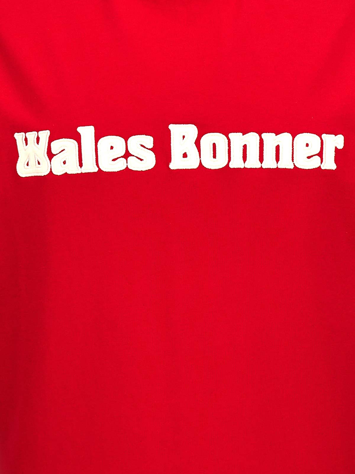 Shop Wales Bonner Camiseta - Rojo In Red