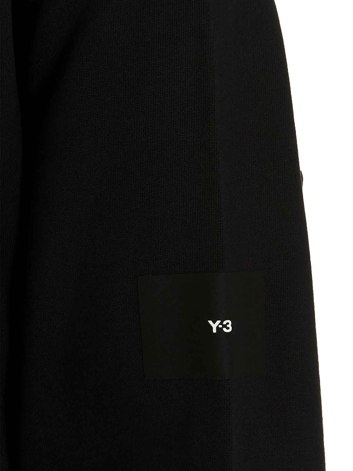 Shop Y-3 Basic Hoodie In Black