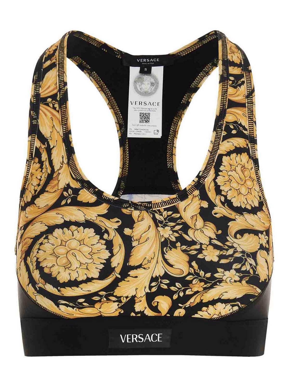 Tops & Tank tops Versace - baroque sports bra - 10040881A030305B010