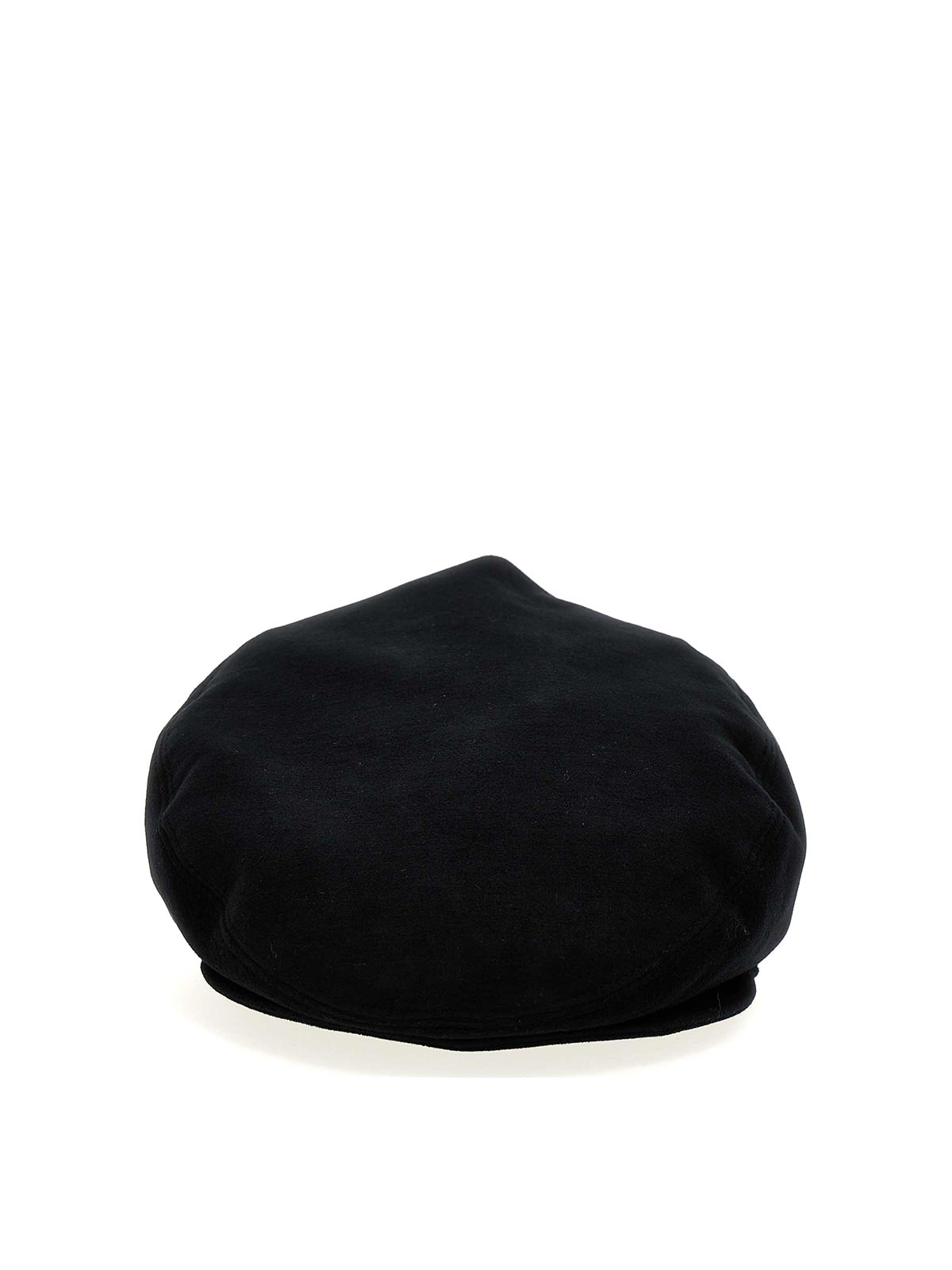Dolce & Gabbana Velvet Cap In Negro