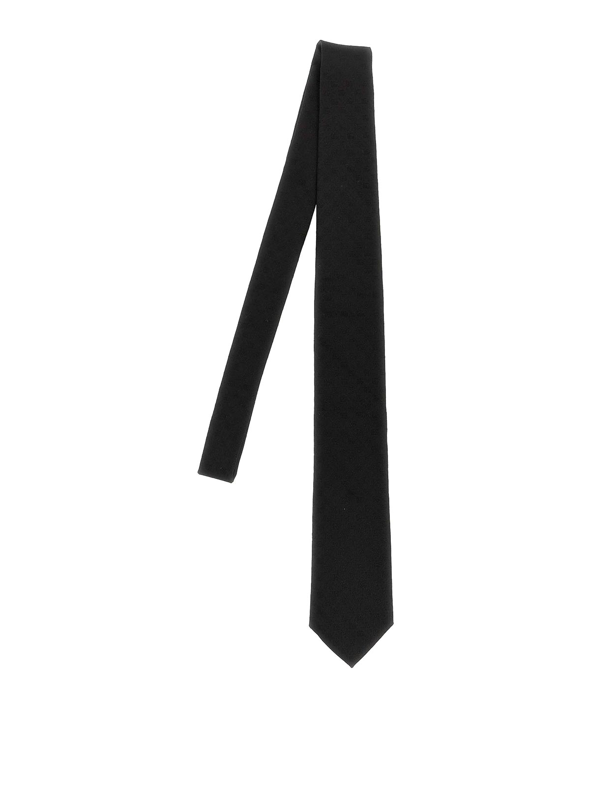 Dolce & Gabbana Logo Tie In Black