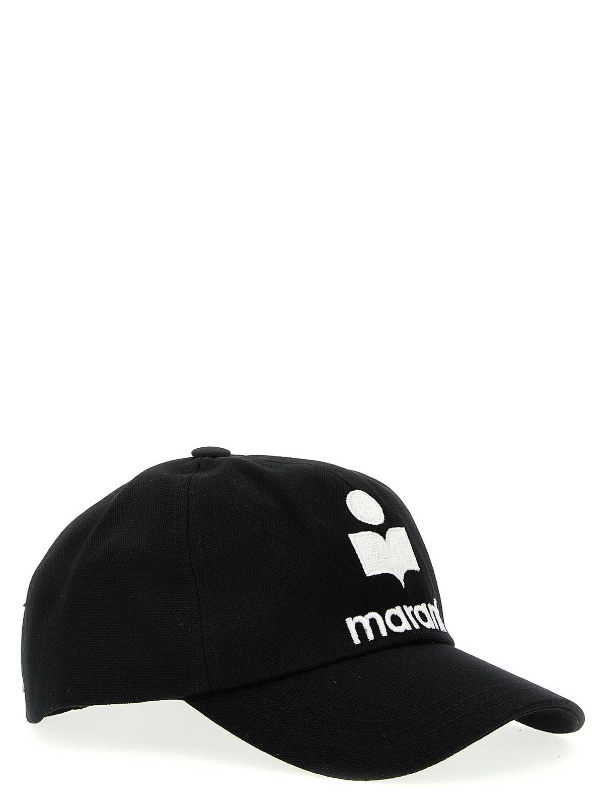 Shop Isabel Marant Logo Embroidery Cap In White