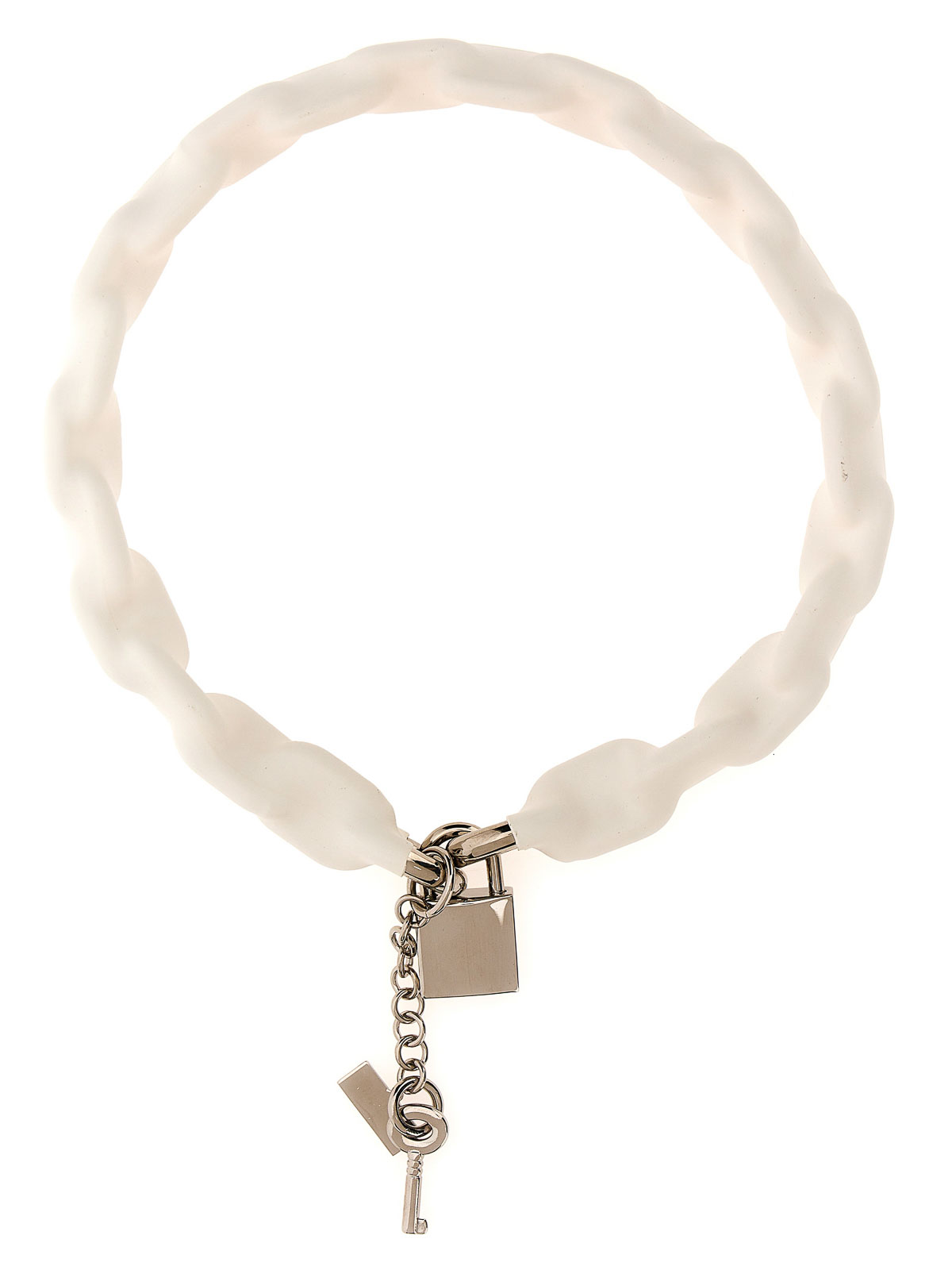 MM6 Maison Margiela chain locket necklace|SM7UU0050SV0341961