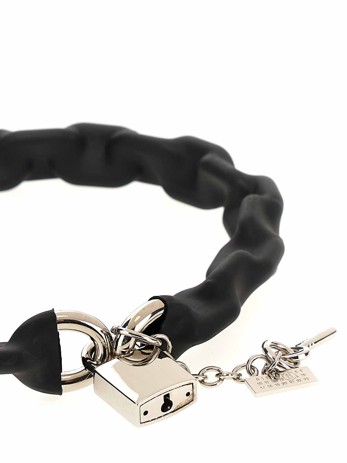 MM6 Maison Margiela ネックレス/チョーカー - 黒|SM7UU0050SV0341963