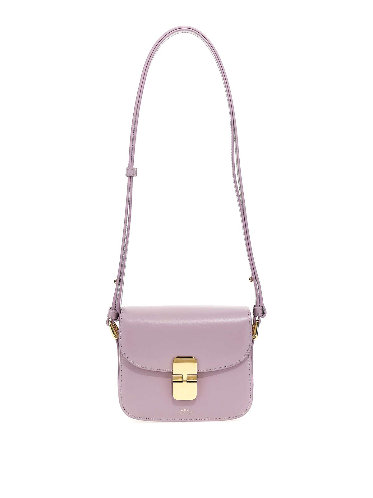 Apc Grace Mini Crossbody Bag In Púrpura