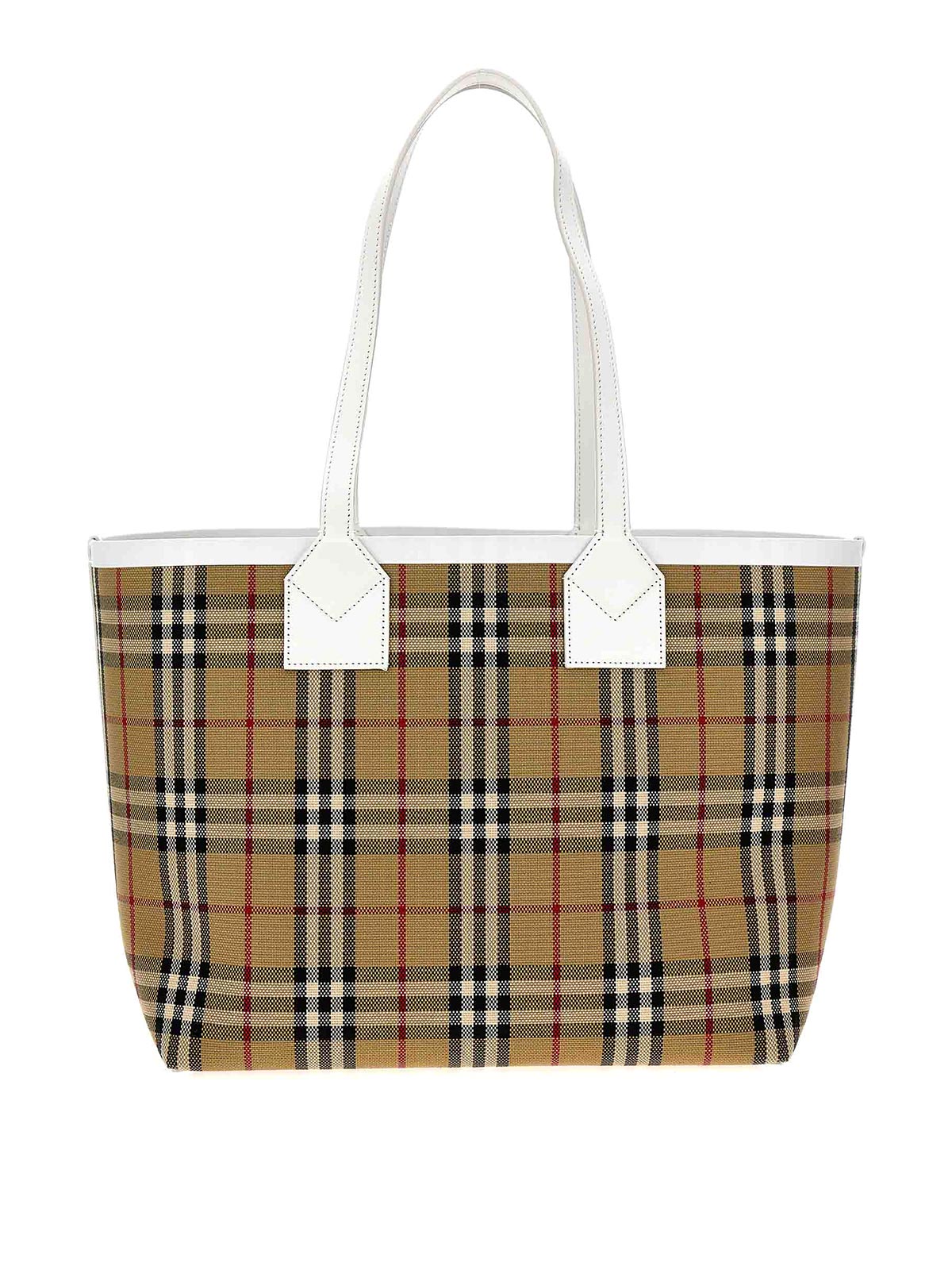 Burberry London Shopping Bag In Multicolor