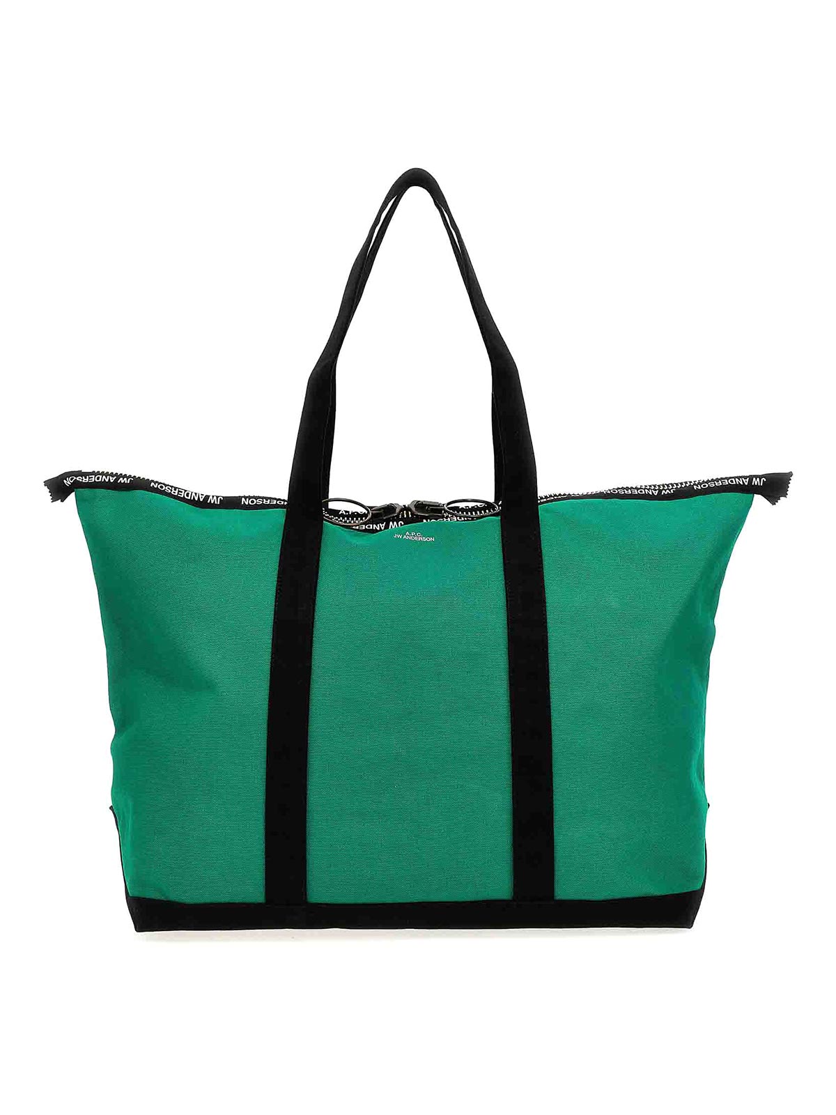 J.w.anderson Tote Bag, Green, Leather, 2023