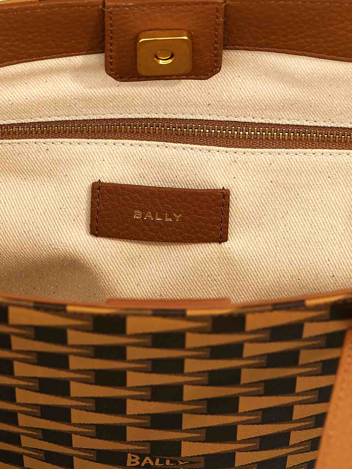 Shop Bally Keep On Shopping Bag In Brown