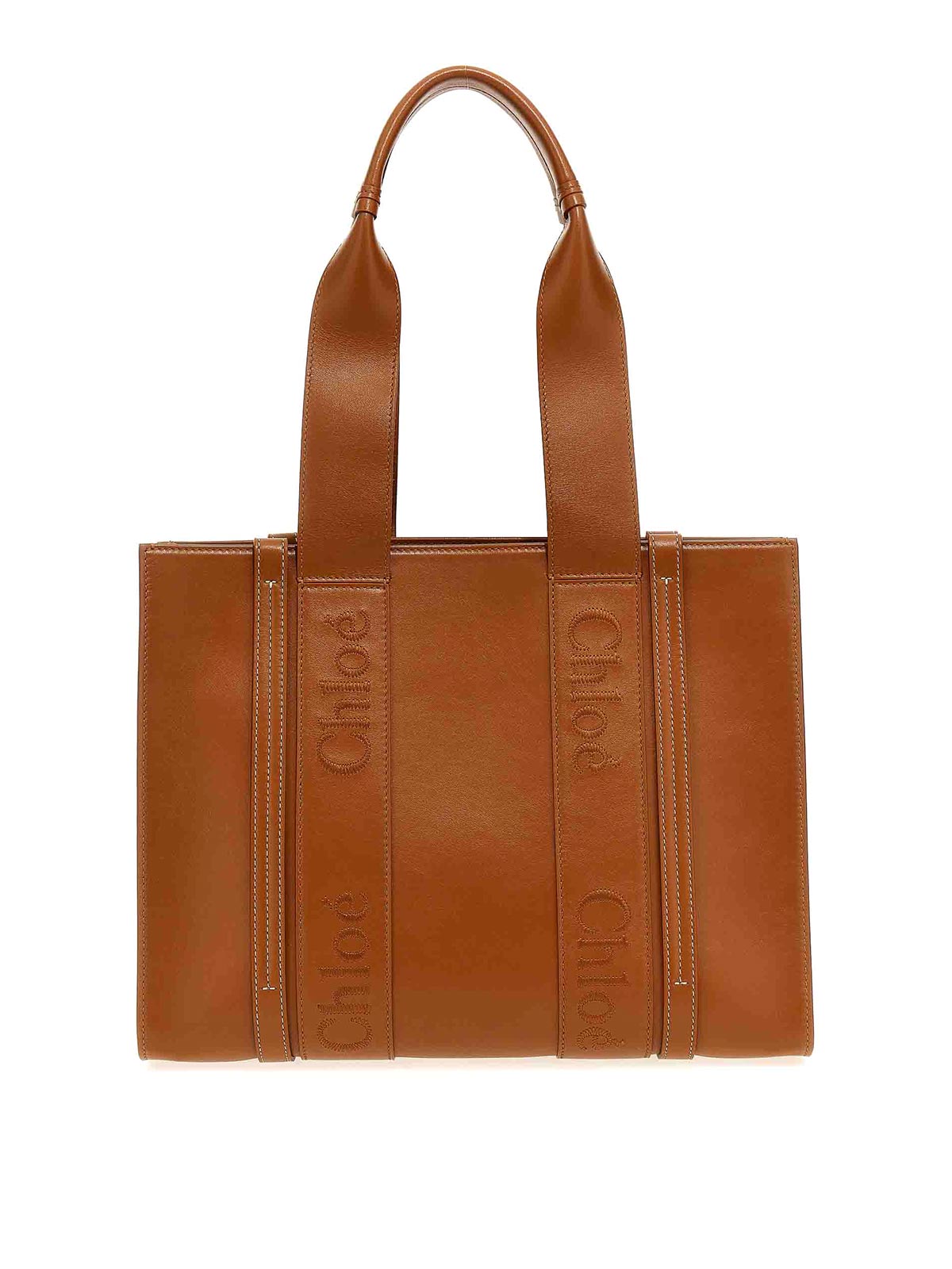 Shop Chloé Medium  Shopping Bag In Brown