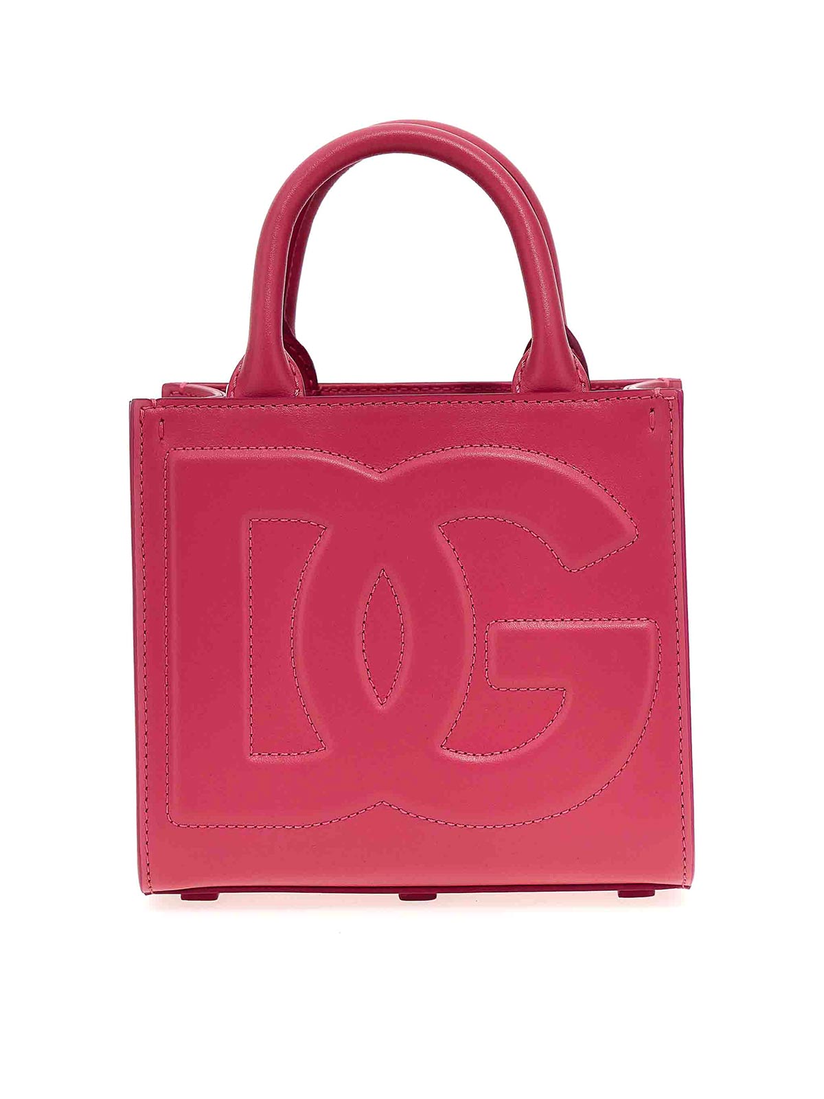 Shop Dolce & Gabbana Logo Shopping Bag In Multicolour