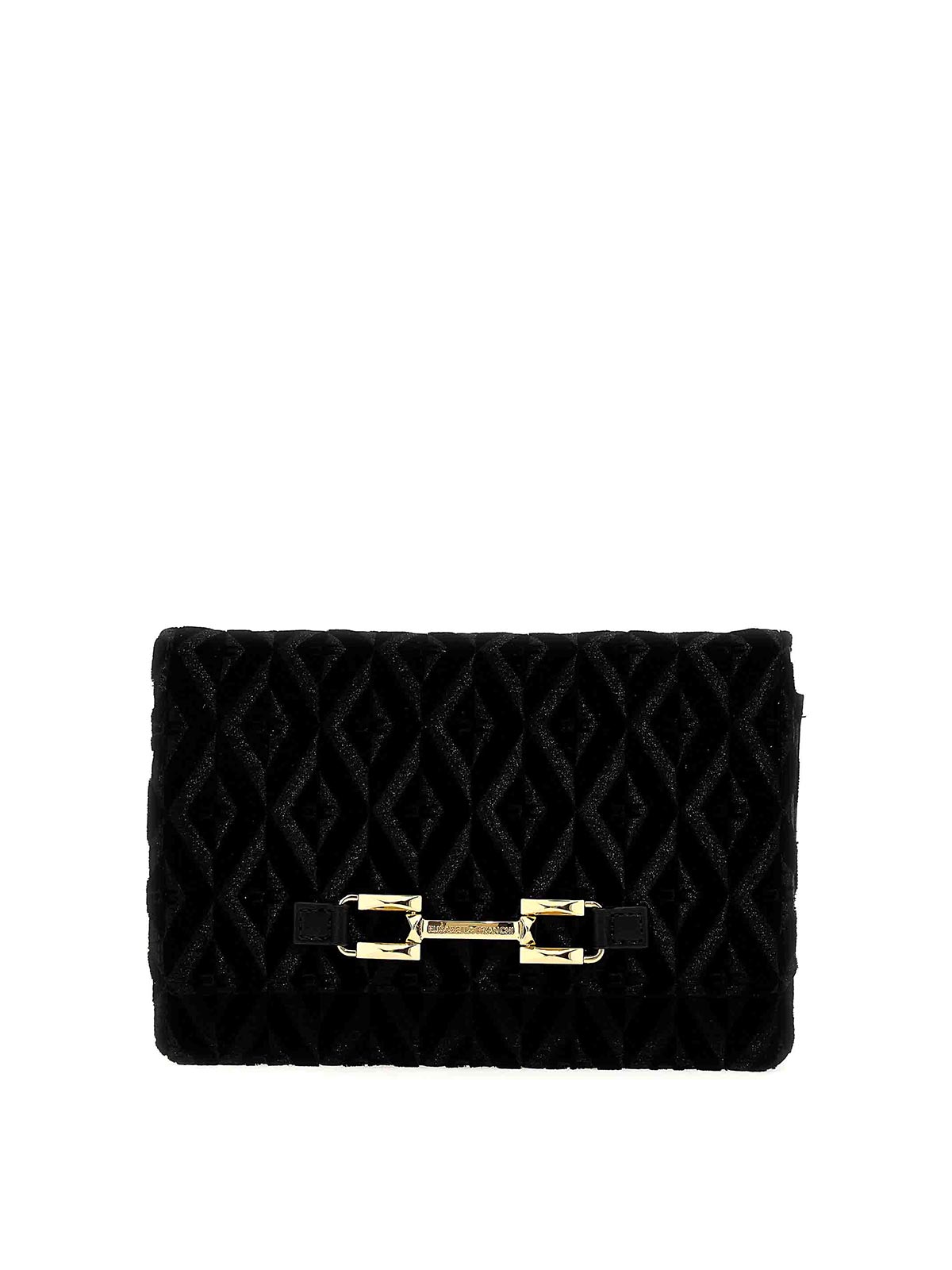 Elisabetta Franchi クロスボディバッグ - 黒 | BS24A36E2110 Elisabetta Franchi クロスボディバッグ - 黒 | BS24A36E2110