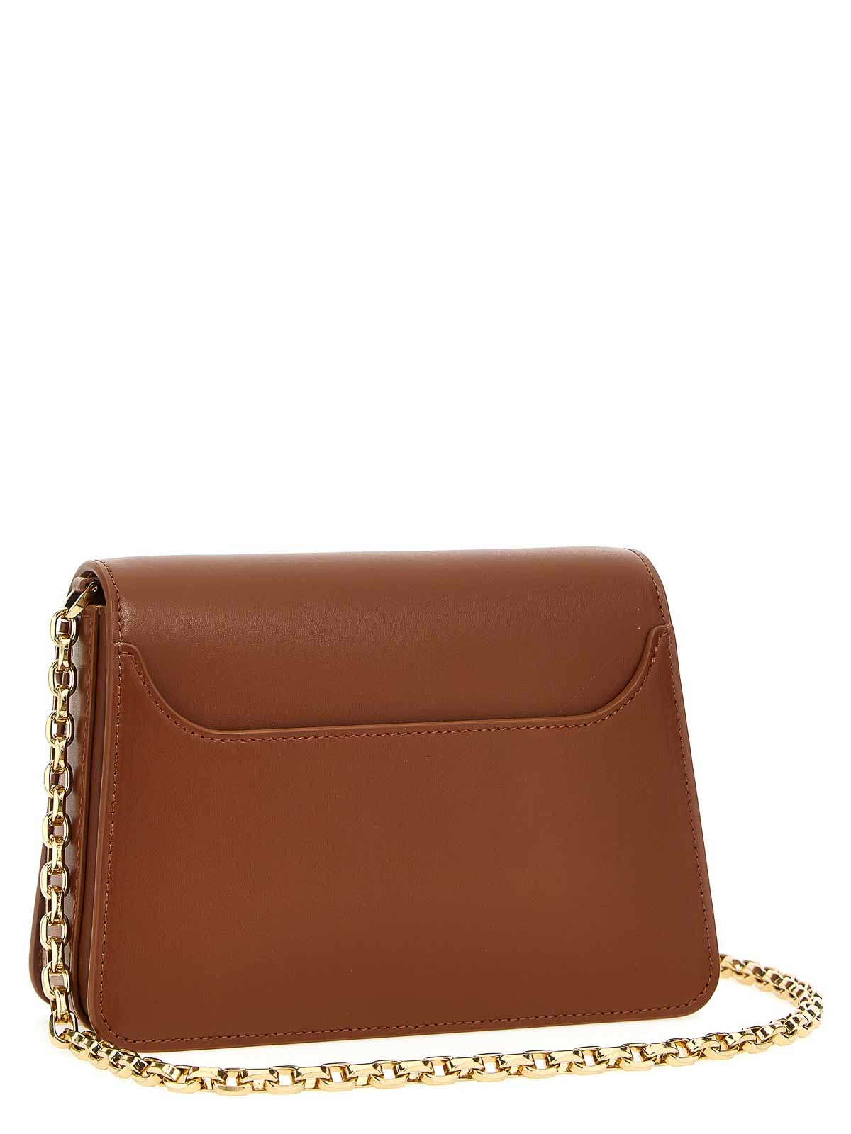 Concerto Leather Bag for Female - Red - One Size - Lanvin