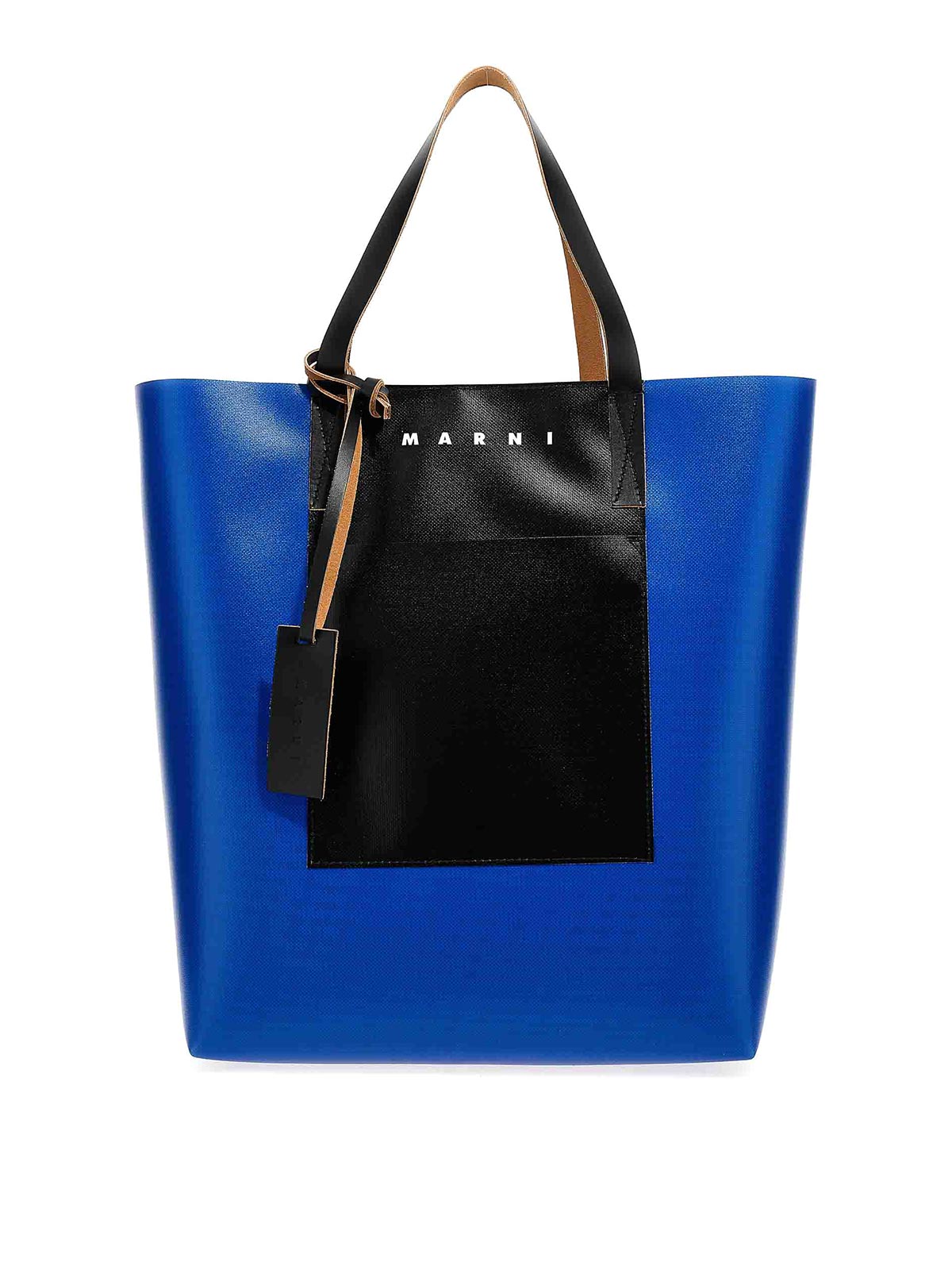 Shop Marni Tribeca Shopping Bag In Multicolour