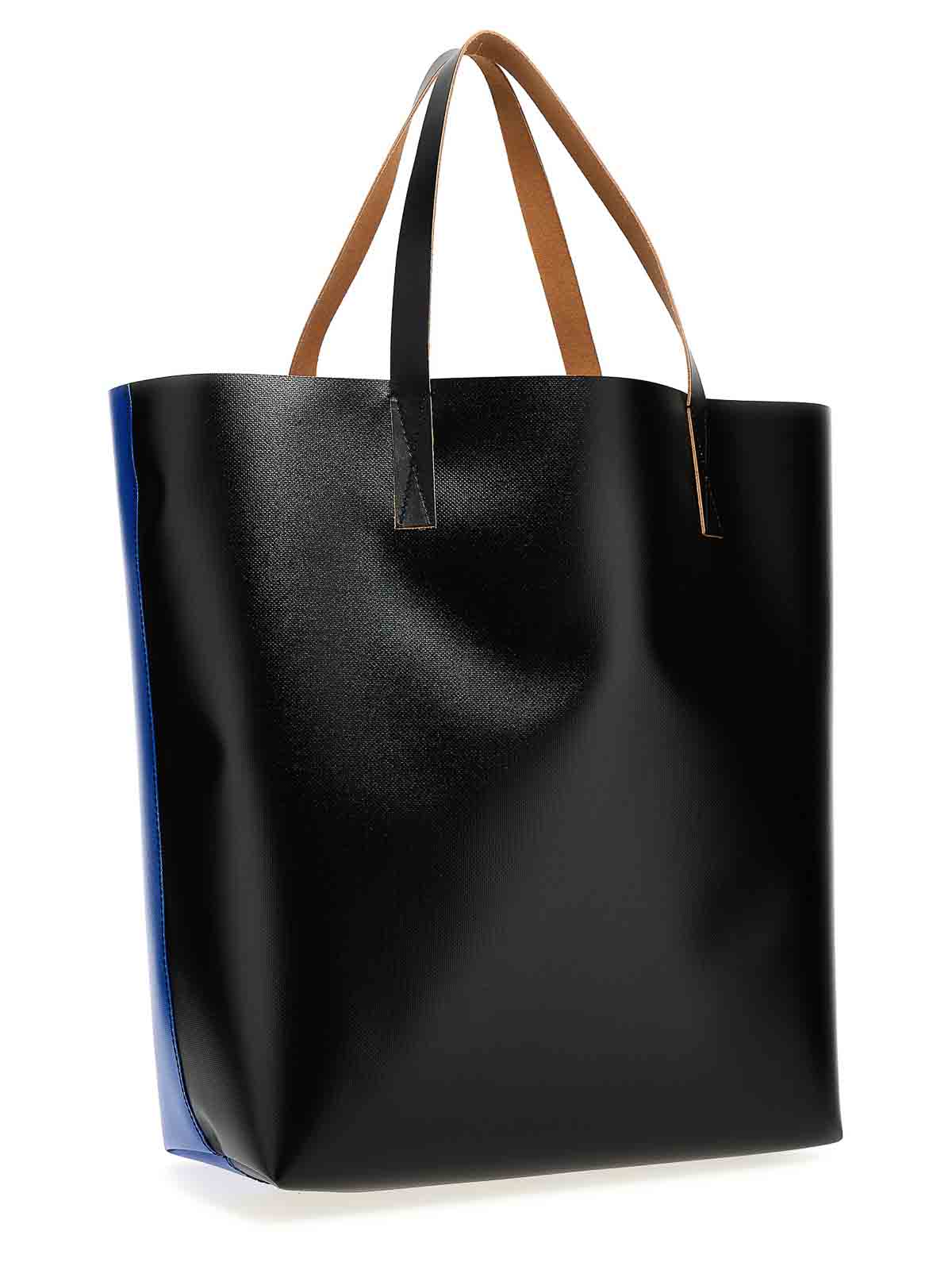 Shop Marni Tribeca Shopping Bag In Multicolour