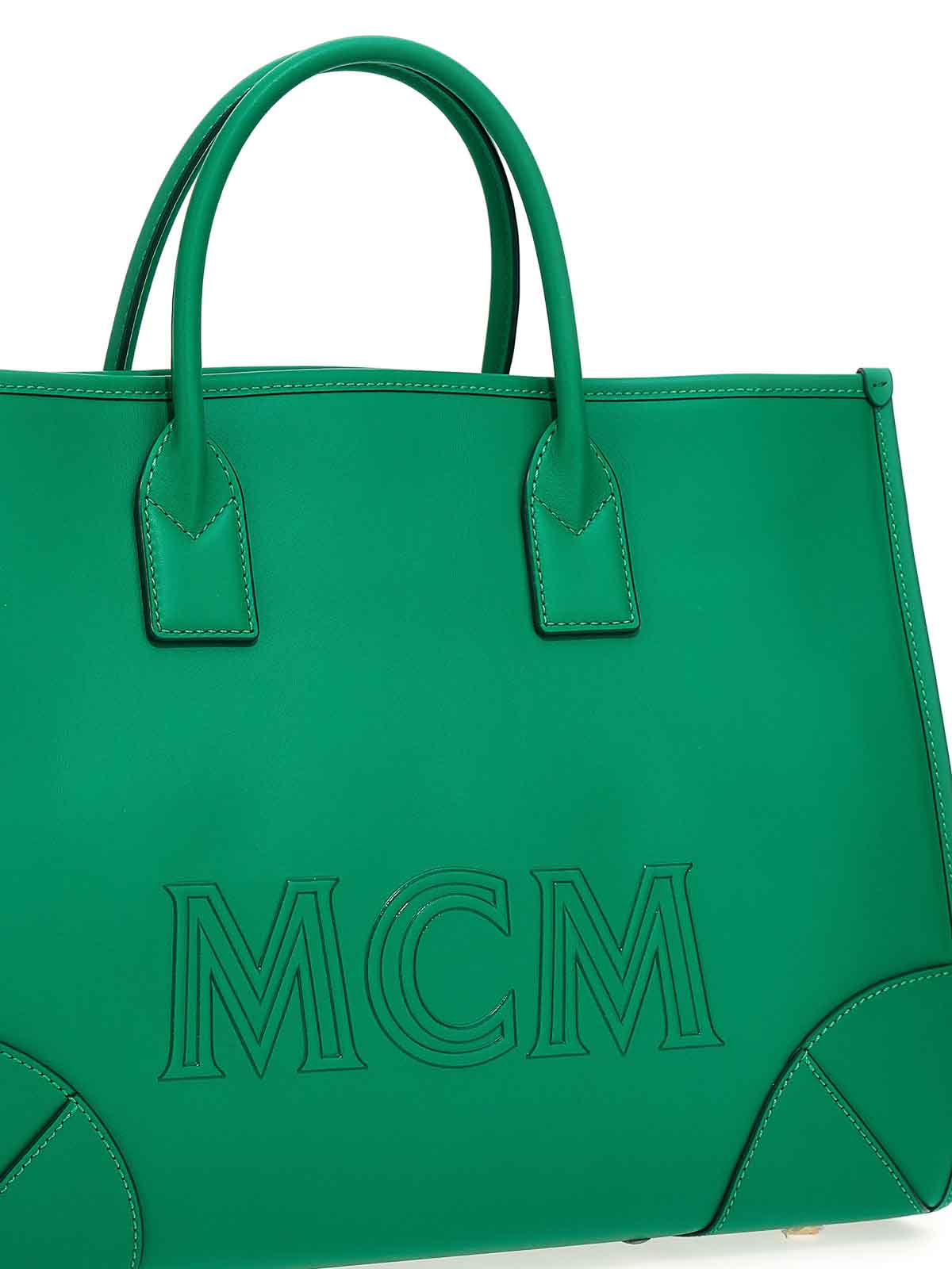 MCM, Bags, Mcm Green Backpack