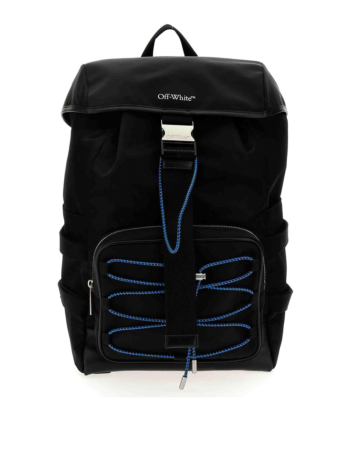 Shop Off-white Courrier Backpack In Negro