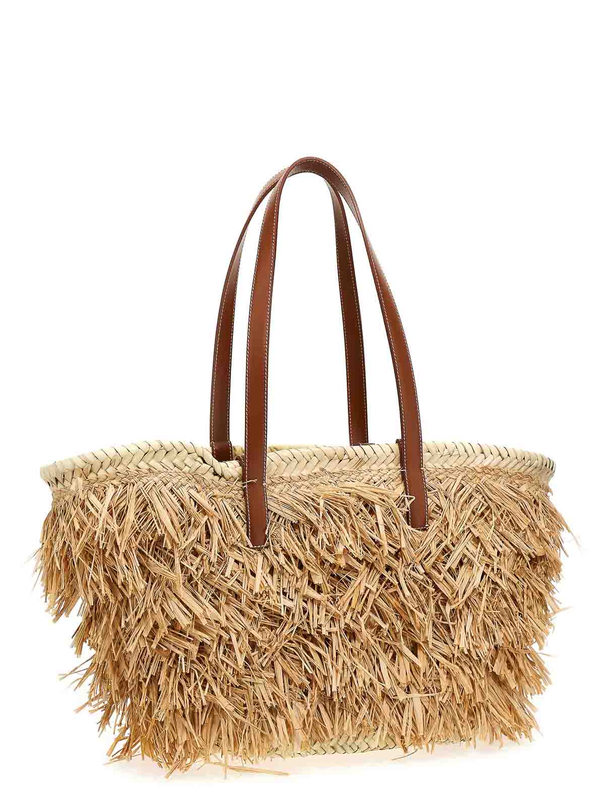 Shop Palm Angels Bolso Shopping - Beis In Beige