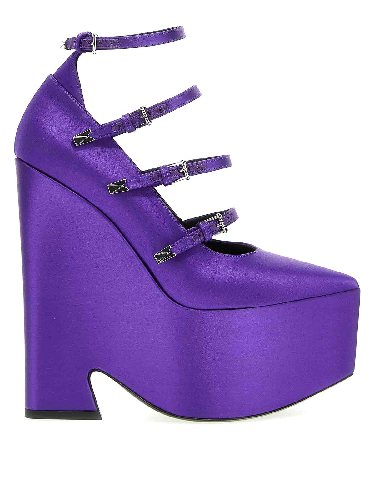 Shop Versace Zapatos De Salón - Púrpura