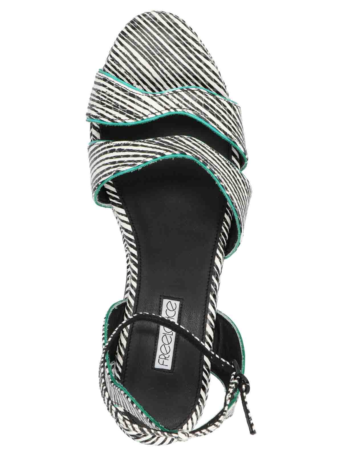 Shop Free Lance Lill 15 Sandals In Animal Print
