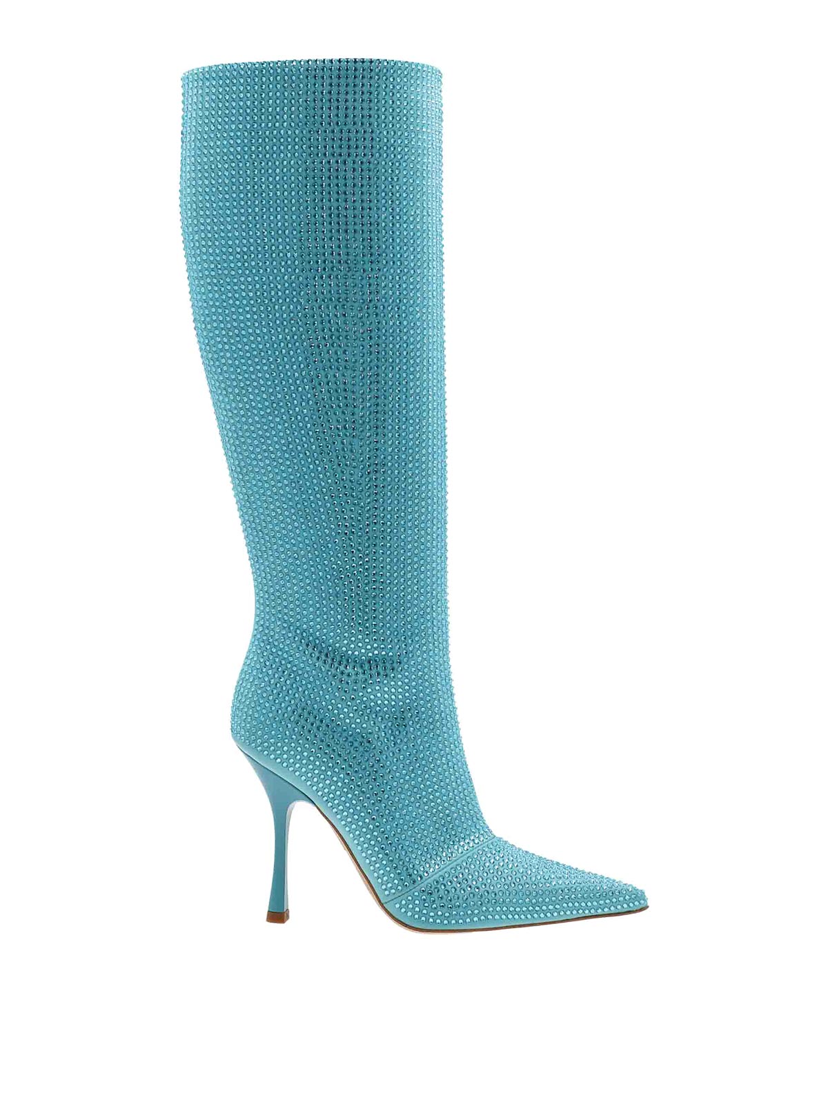 Shop Liu •jo Liu Jo X Leonie Hanne Boots In Light Blue