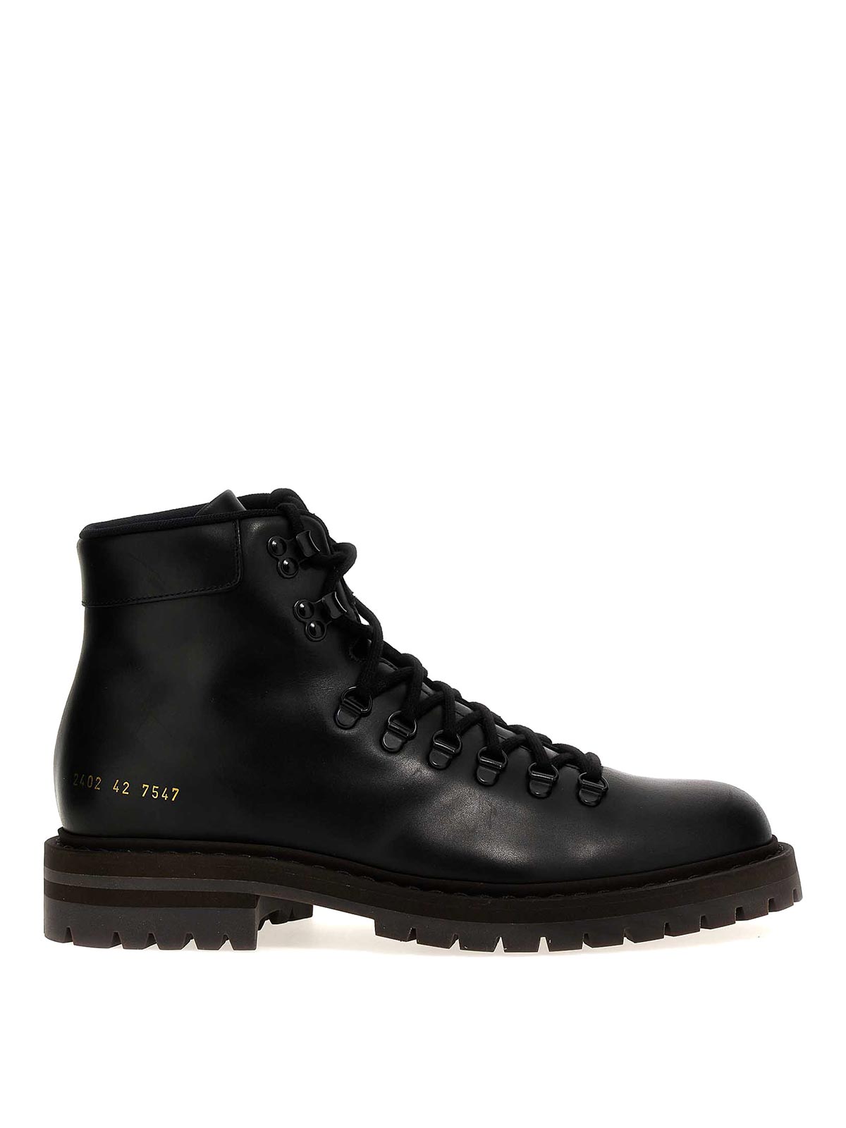 Common Projects Hiking Boot In Negro