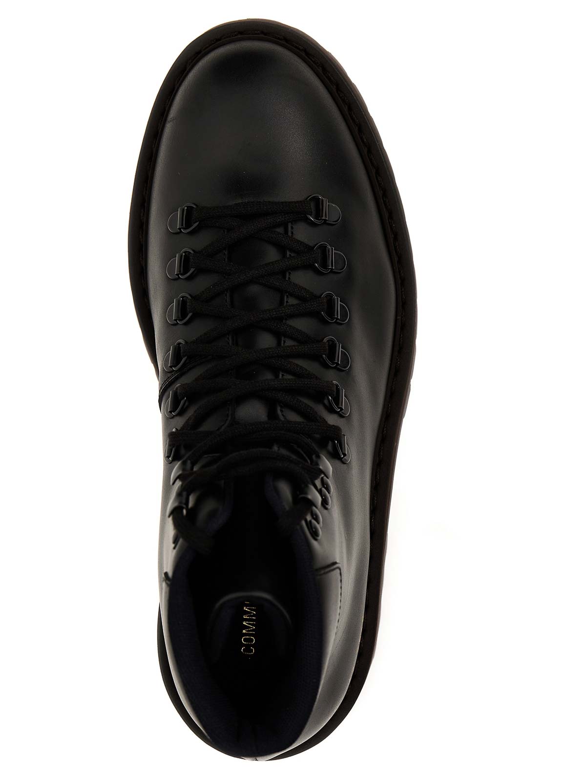 Shop Common Projects Hiking Boots In Negro