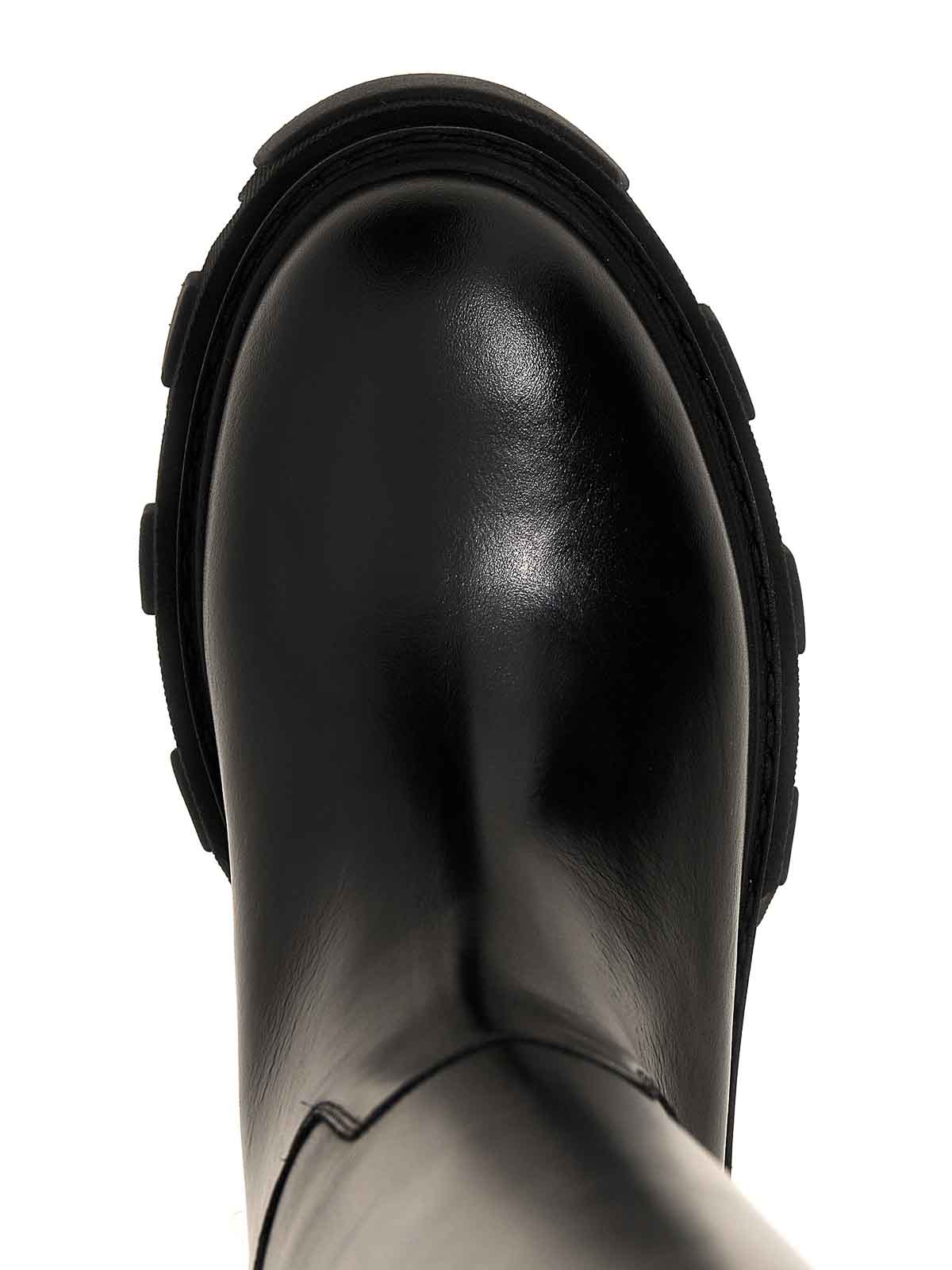 Shop Gia Borghini Perni 07 Ankle Boots In Black