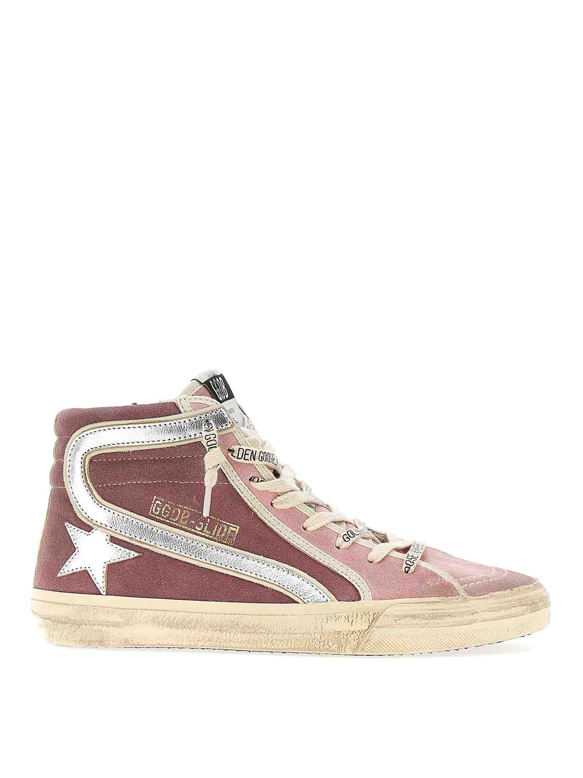 Shop Golden Goose Slide Sneakers In Color Carne Y Neutral