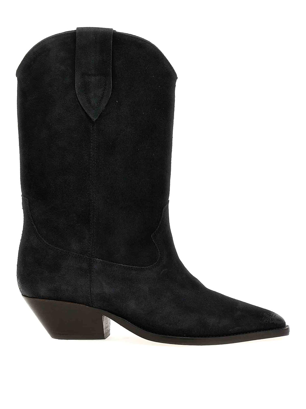 Shop Isabel Marant Duerto Ankle Boots In Black
