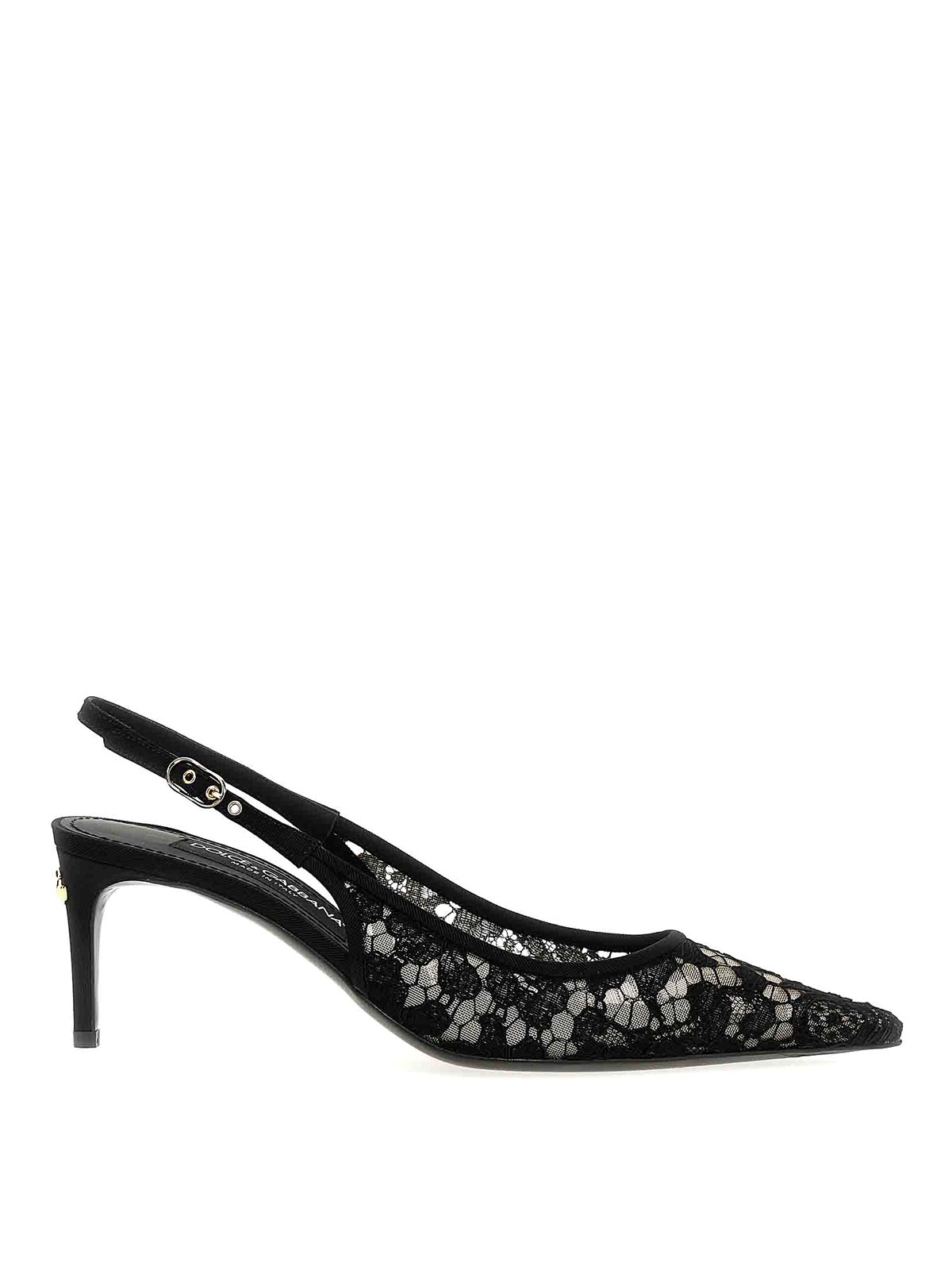 Court shoes Dolce & Gabbana - lollo slingback - CG0639AT46780999
