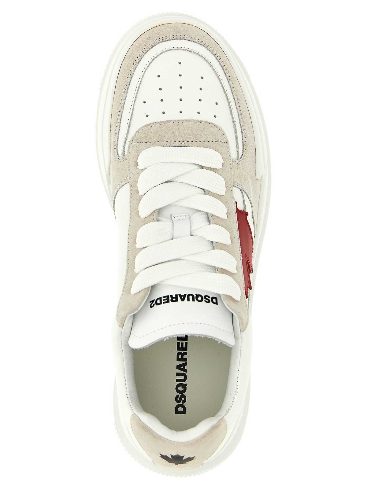Shop Dsquared2 Canadian Sneakers In Multicolour