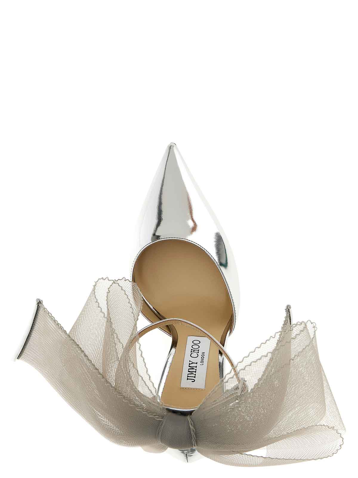 Jimmy Choo サンダル - 銀 - シルバー | AVERLY100BATSILVER