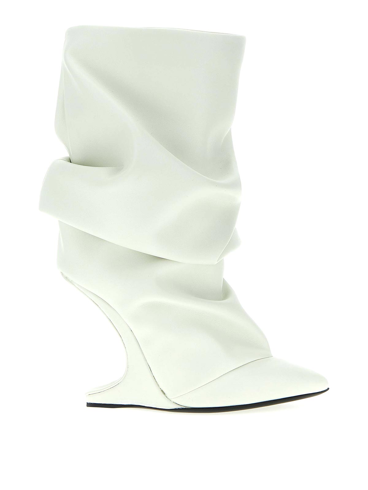 Shop Nicolo' Beretta Tales Boots In Blanco